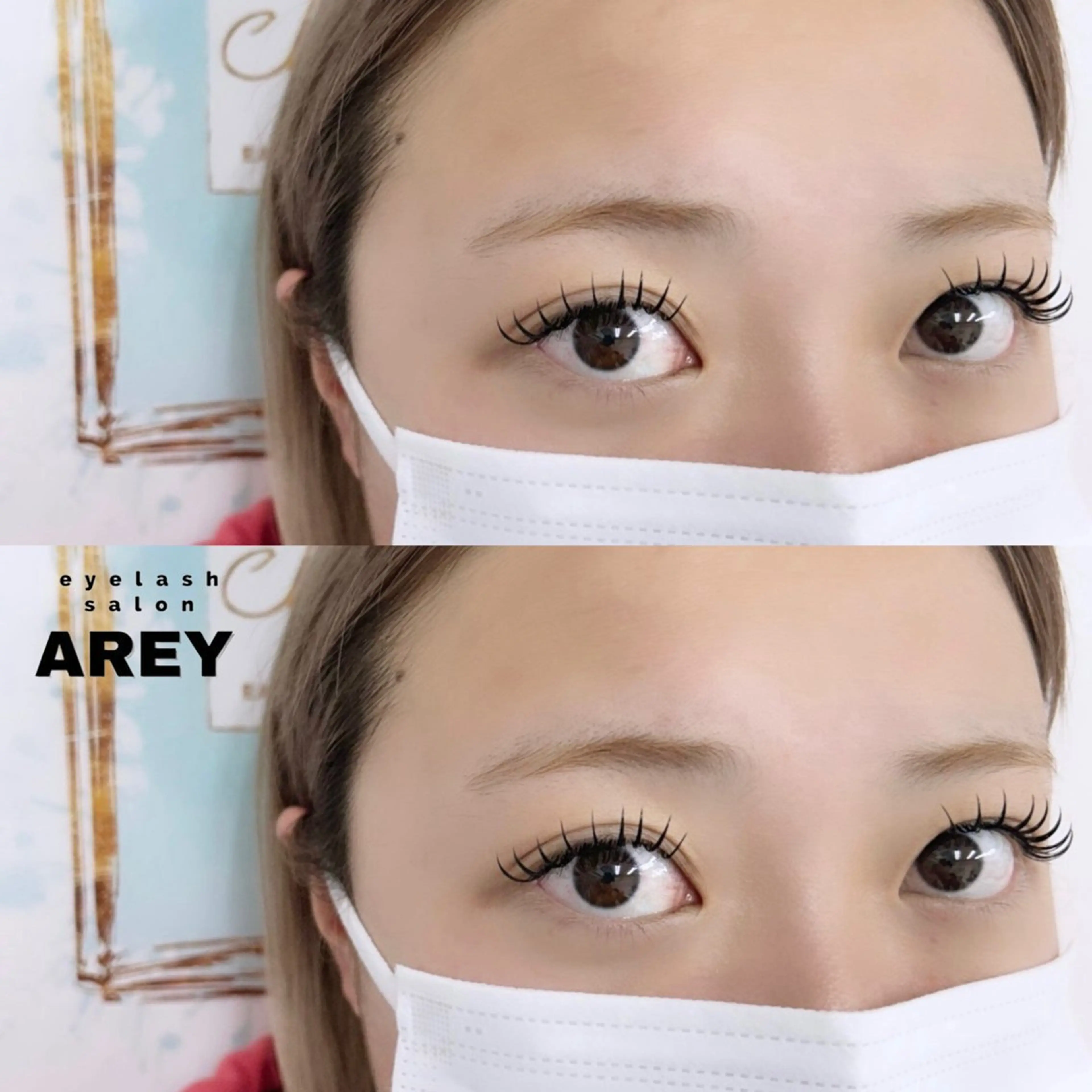 マツエク・マツパ フラットラッシュ YUKA 💫大阪福島のマツエク・マツパデザイン