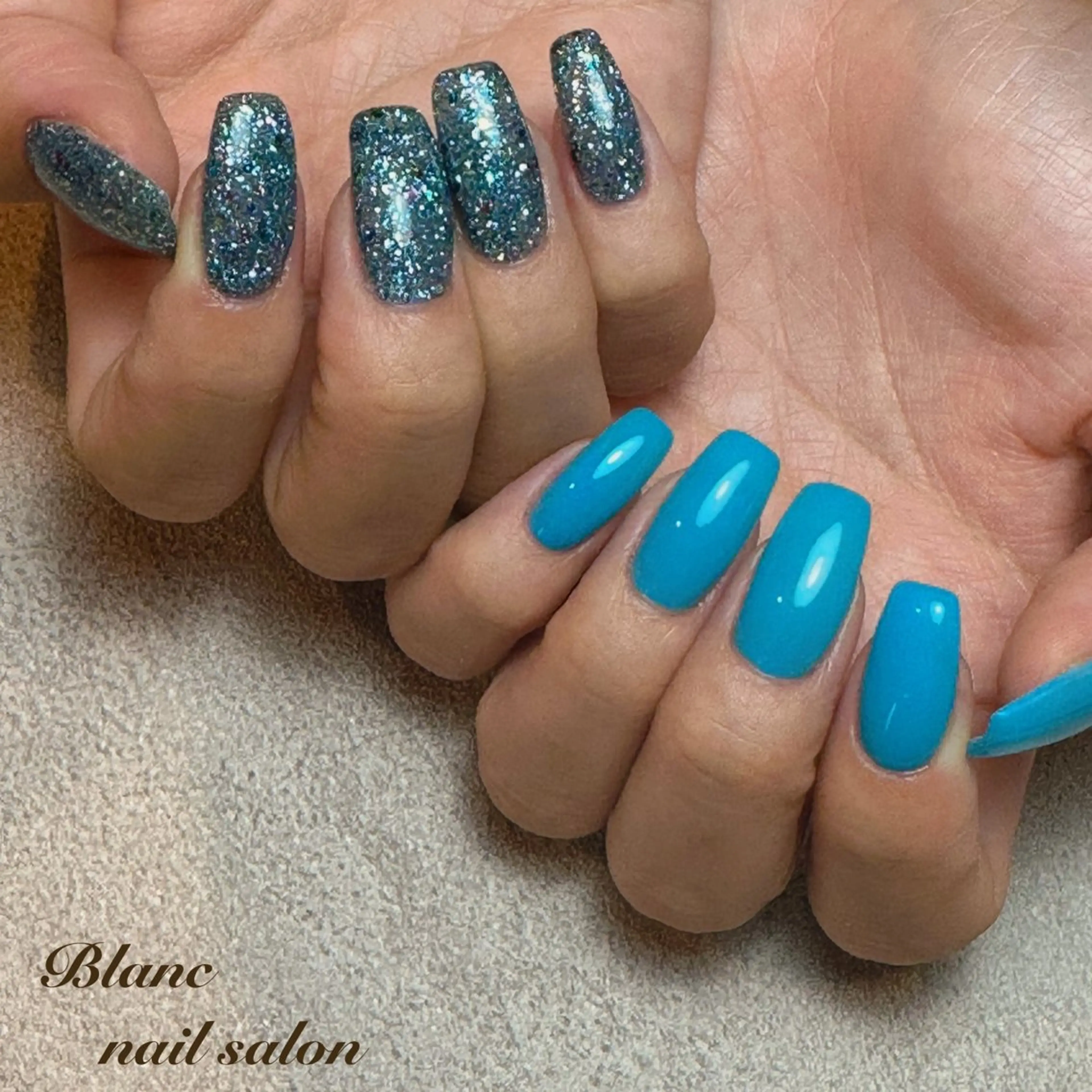 セミロング Blanc ブランのネイルデザイン