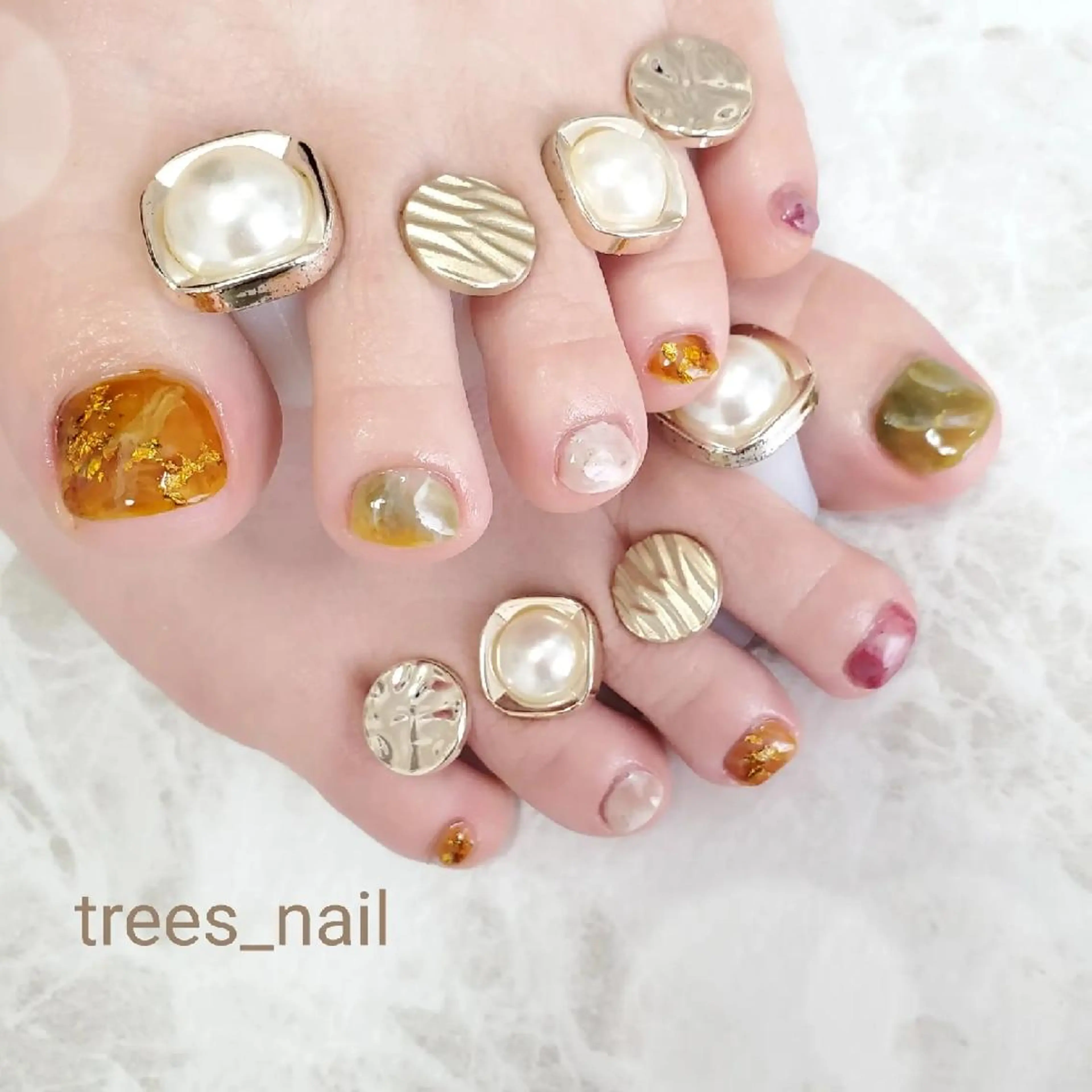 ネイル trees_ nailのネイルデザイン