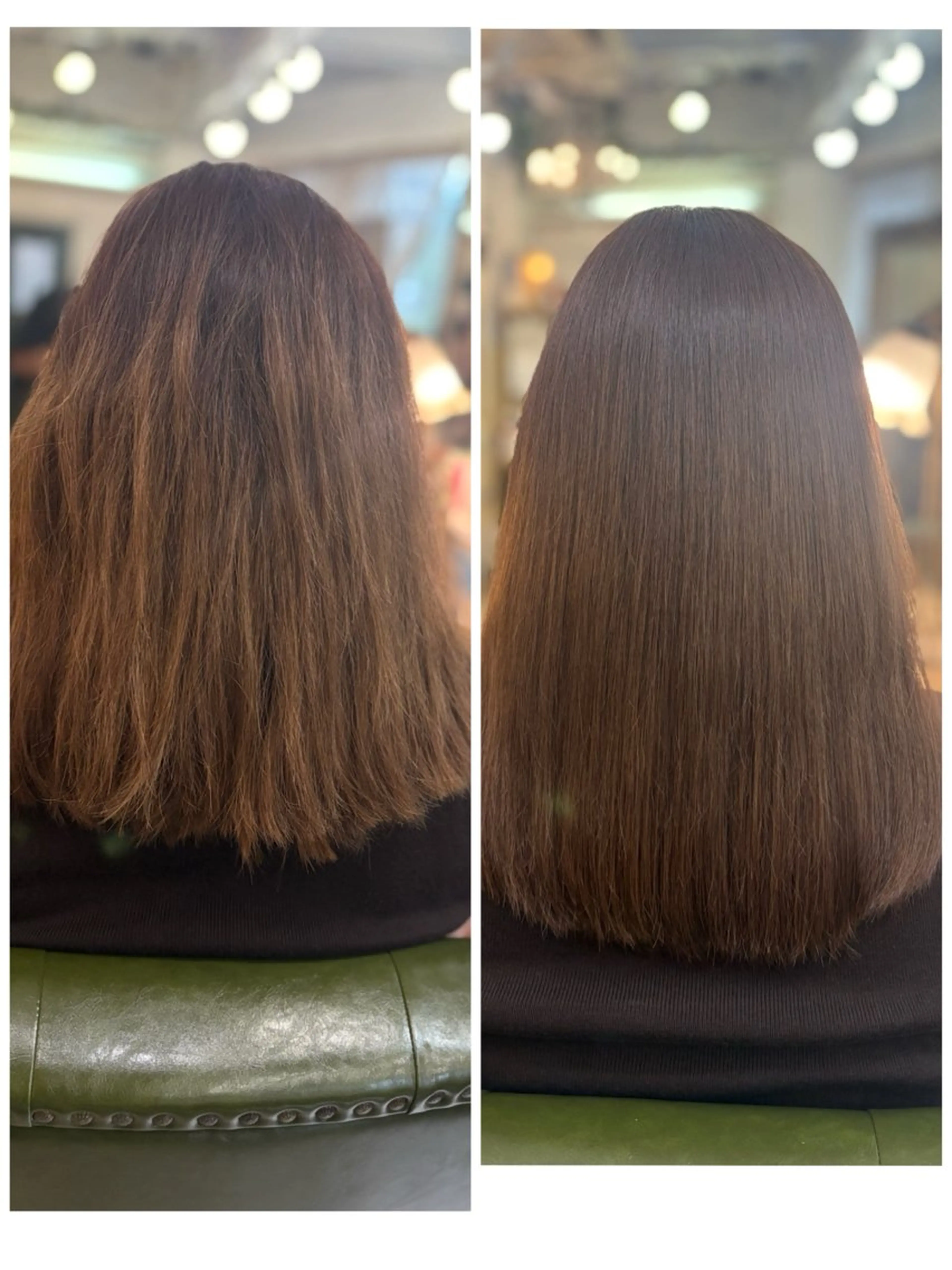 セミロング トリートメント 酸熱トリートメント トリートメント 新宿御苑/艶髪カラー 髪質改善/山口のヘアスタイル