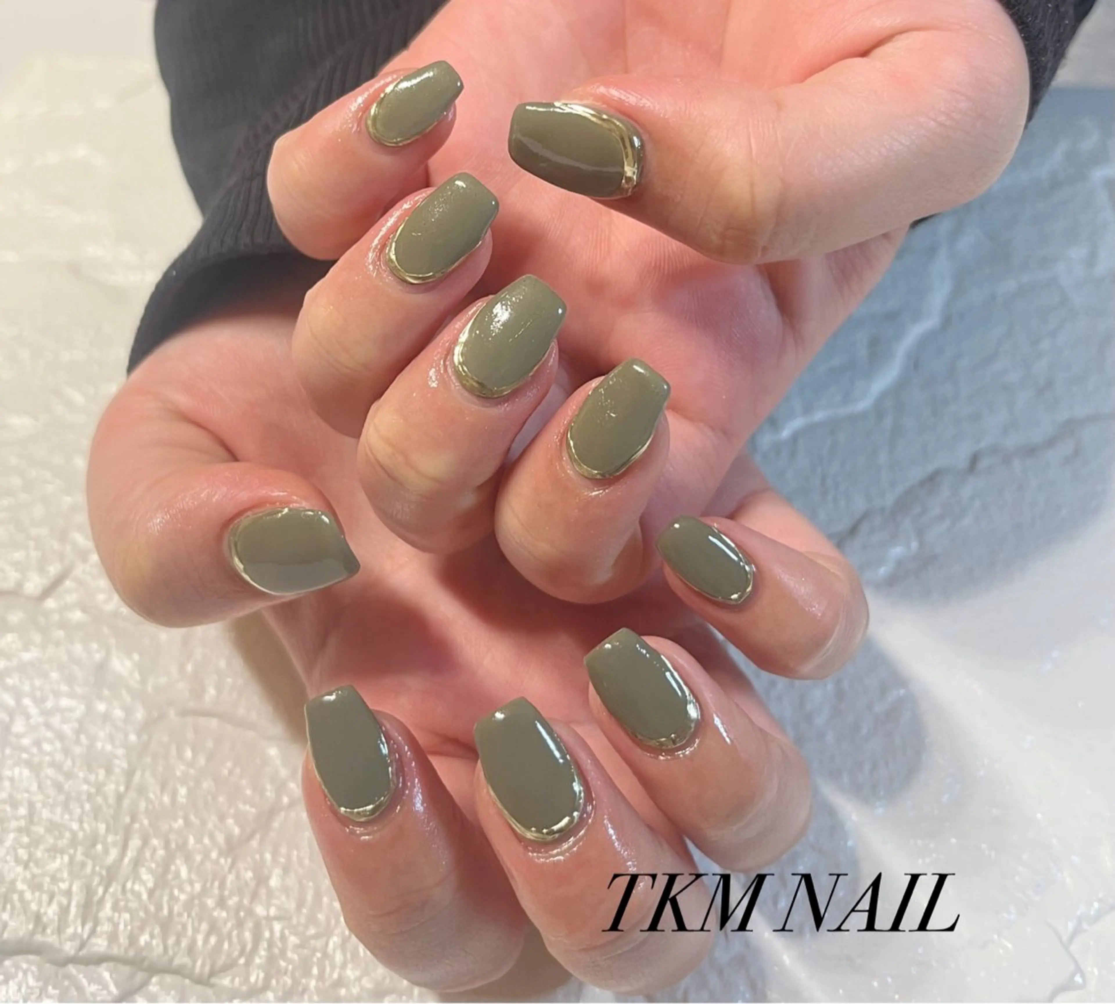 ネイル ワンカラーネイル シンプルネイル ______ TKM  NAILのネイルデザイン