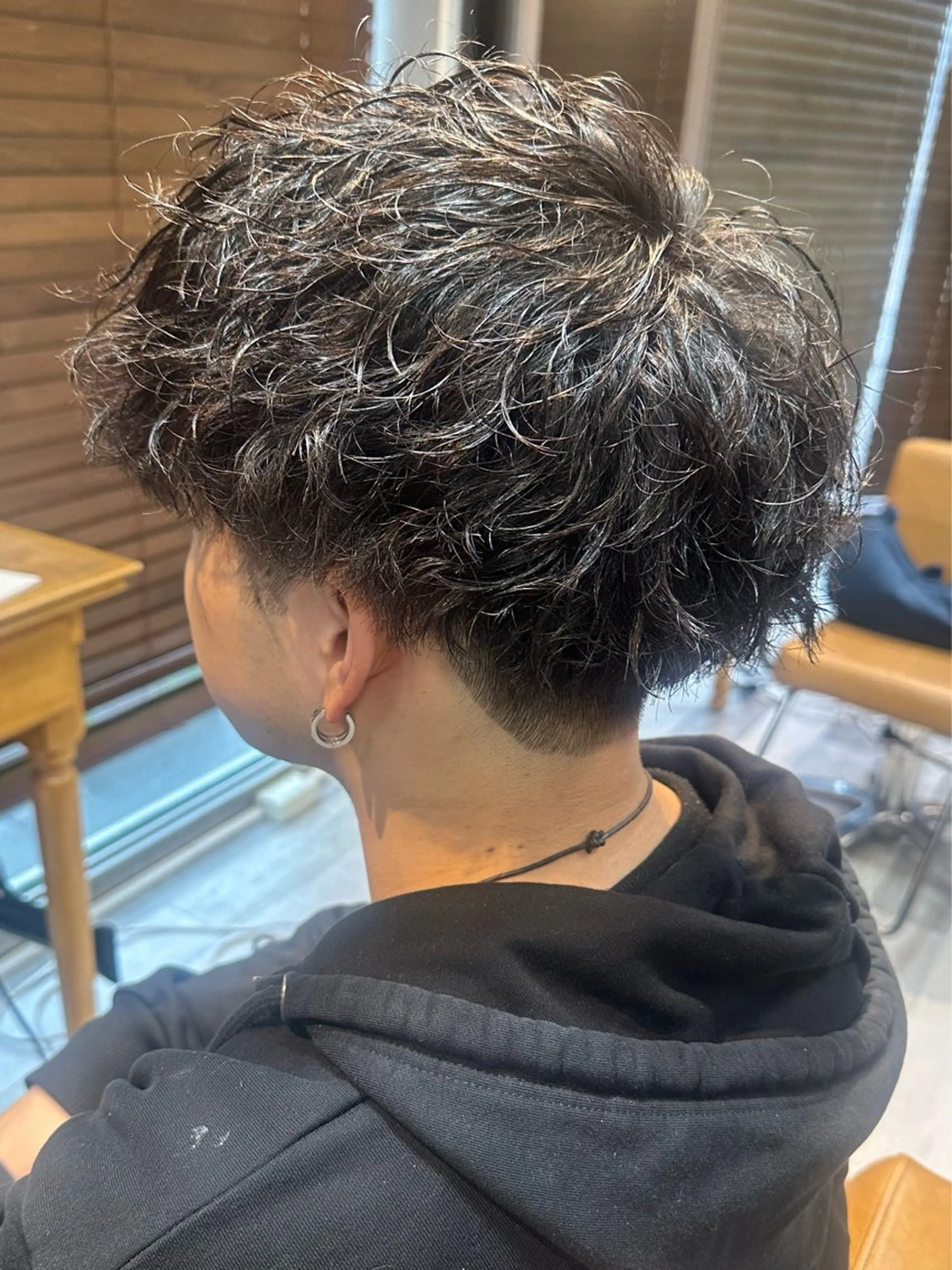 ショート パーマ 和田 直也のヘアスタイル