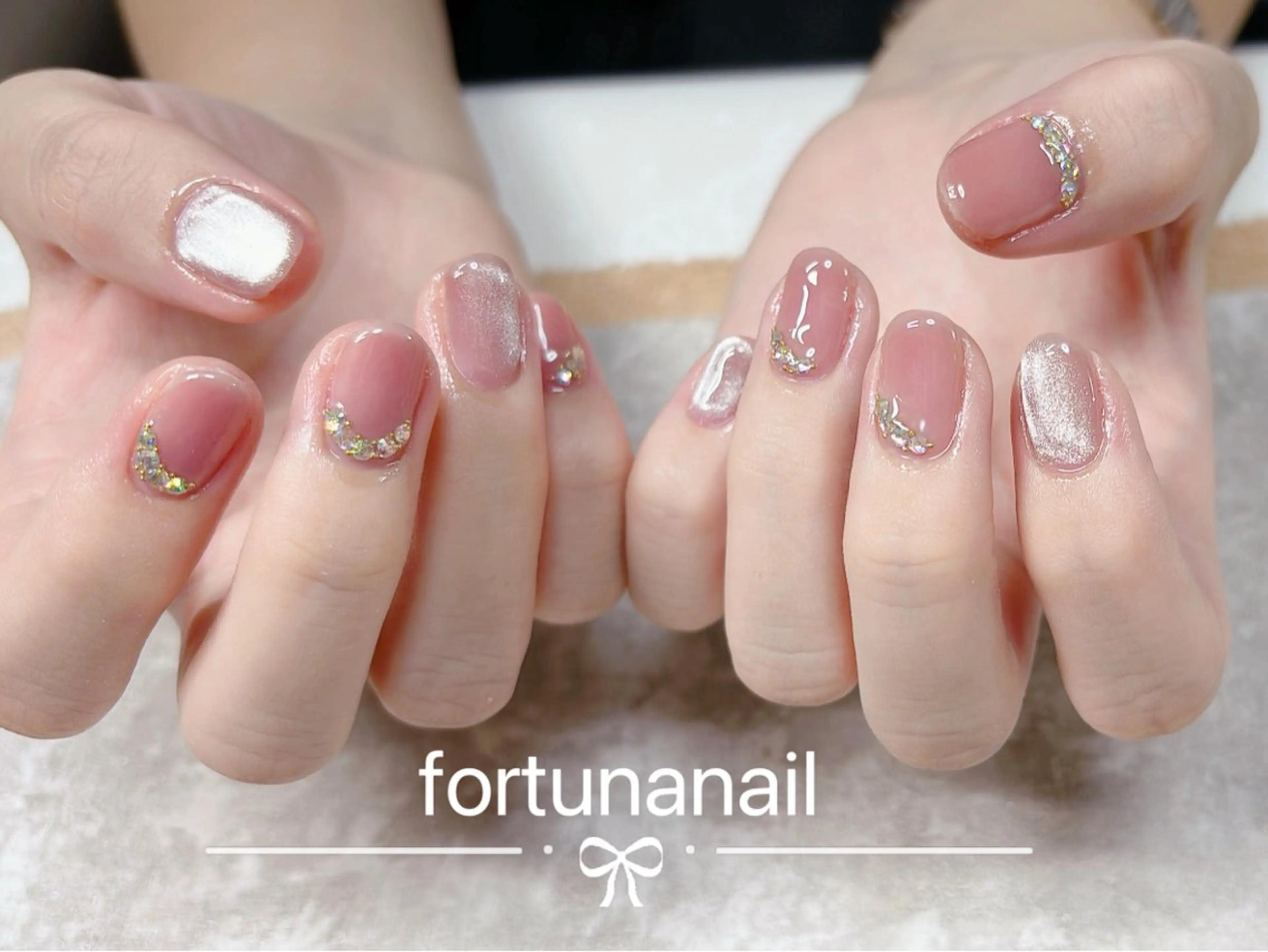 ネイル ハンドネイル ハンドケア Nail •Head スパFortunaのネイルデザイン