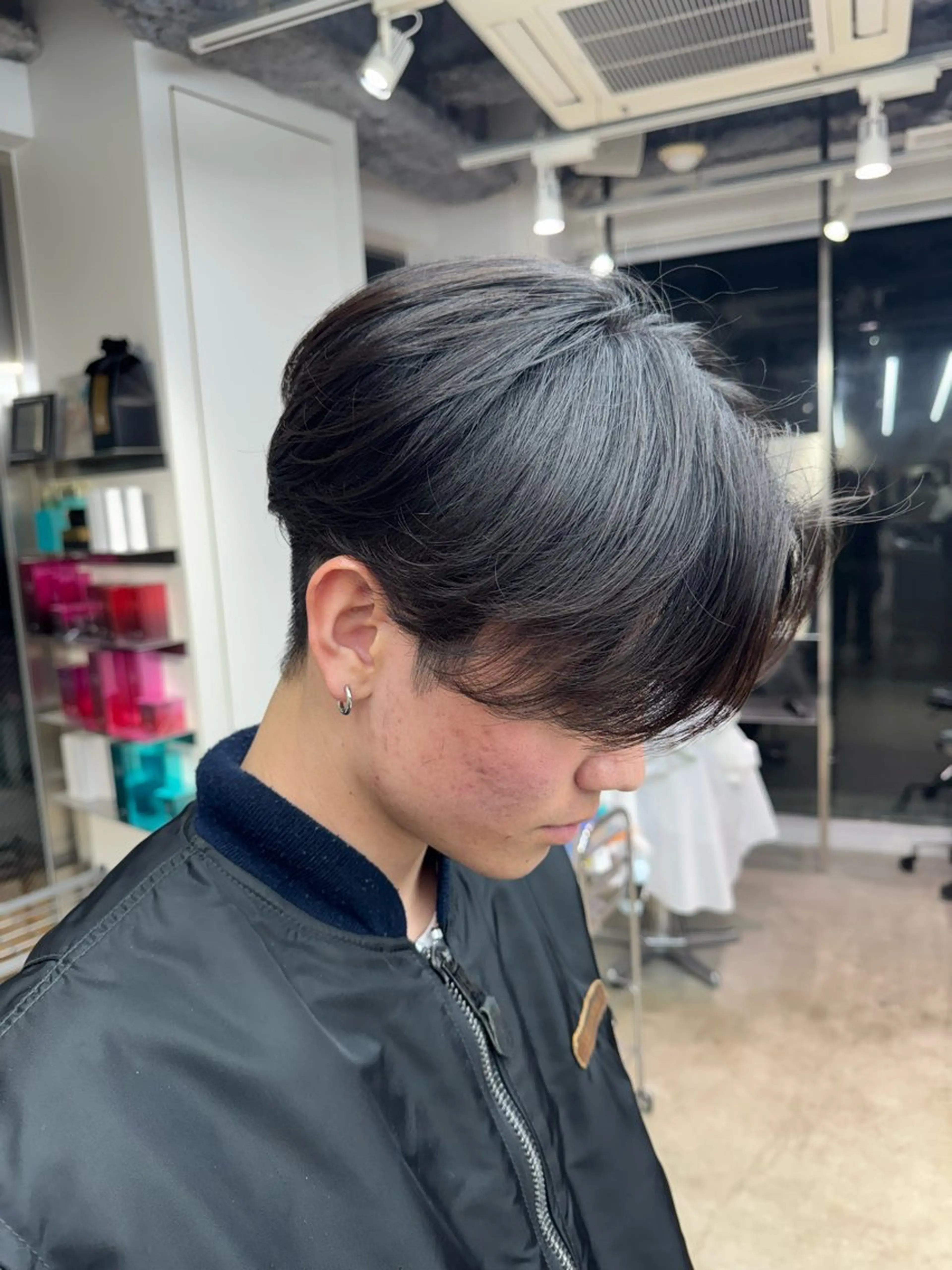 メンズ センターパート fifth天神/末廣 和也のヘアスタイル