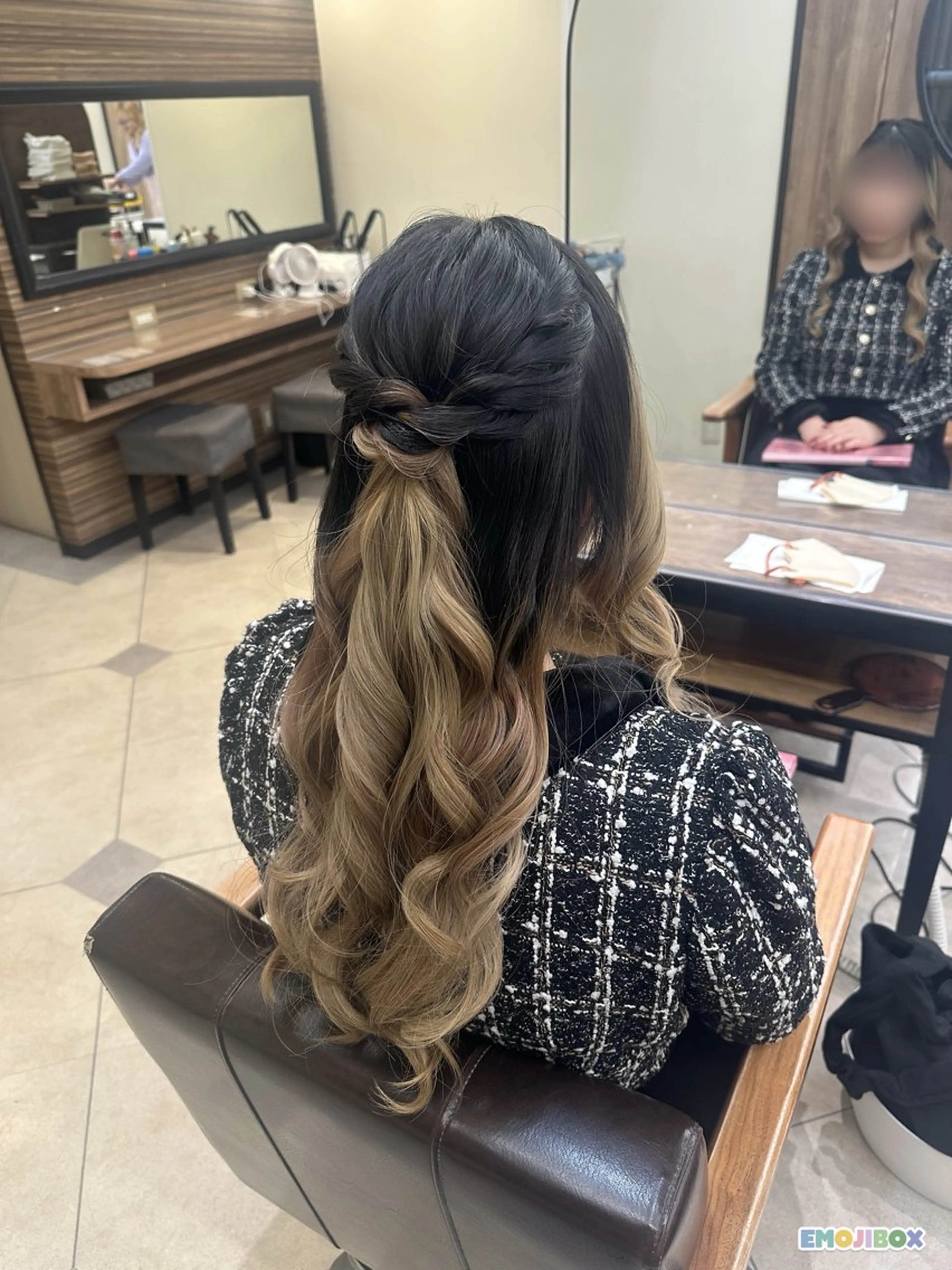 ロング 韓国風ヘア 山本 かおりのヘアスタイル