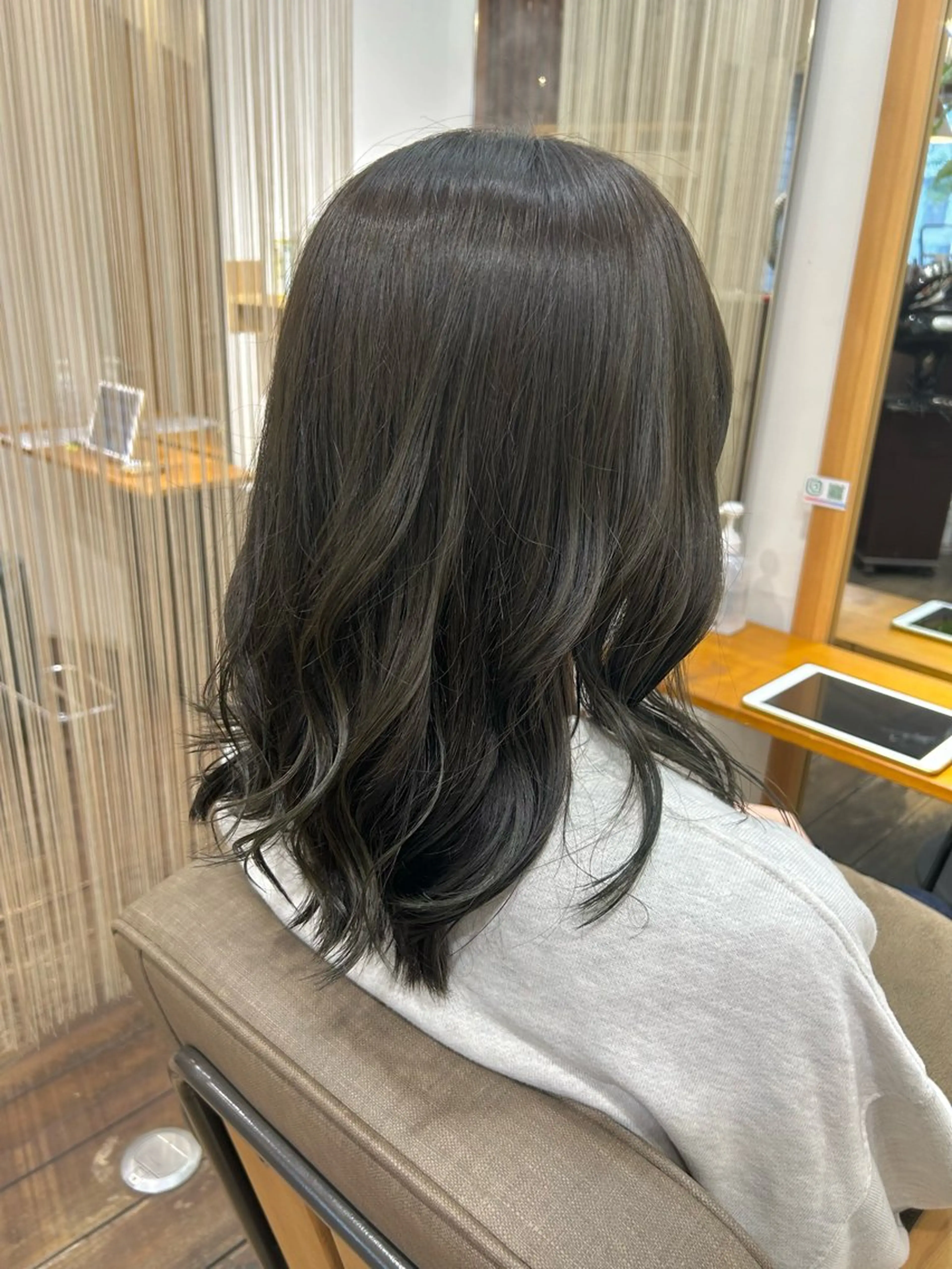 カラー 透明感カラー handsemu🍀 komakiのヘアスタイル