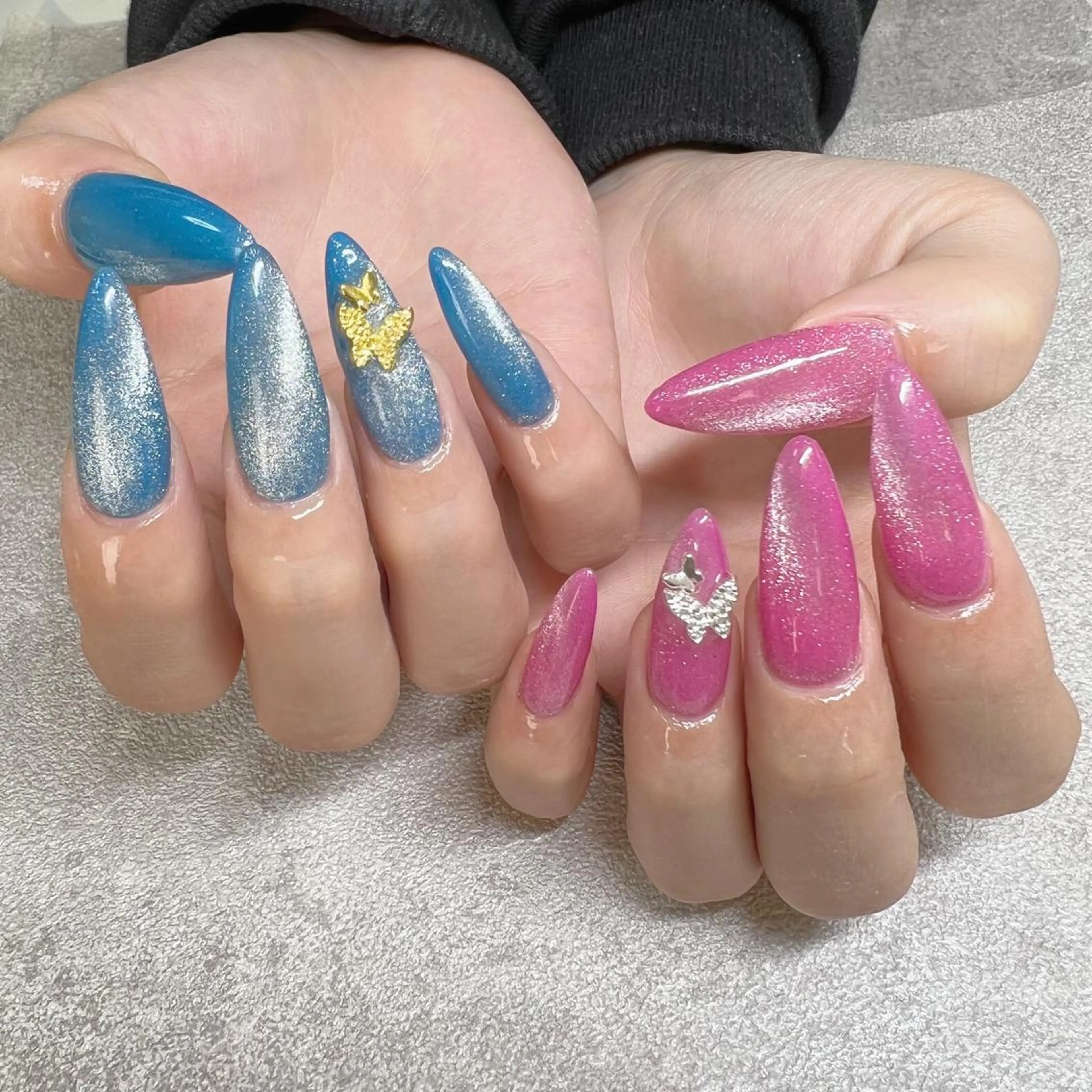 ネイル マグネットネイル ハンドネイル 川端 京香のネイルデザイン