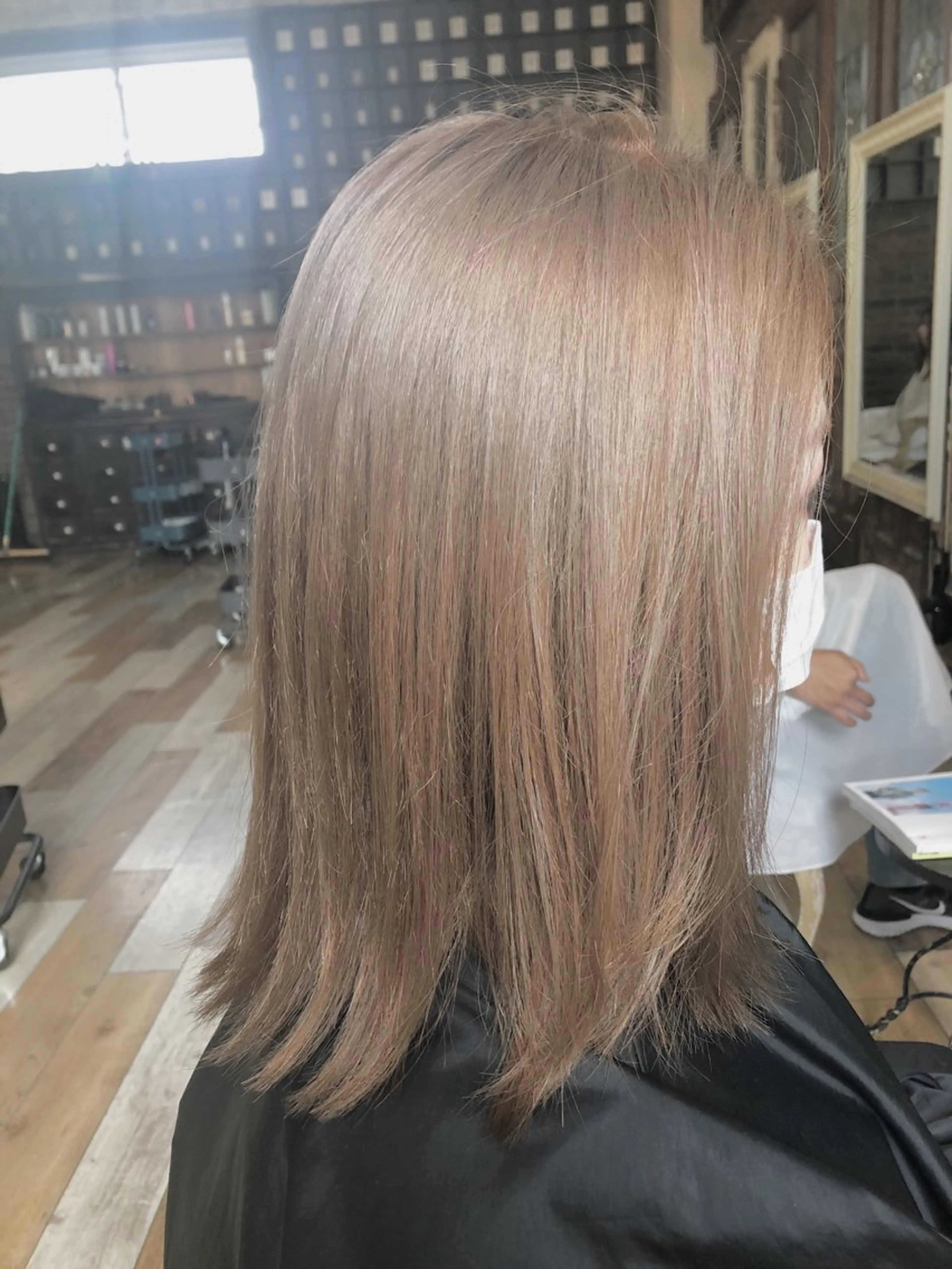 ミディアム カラー メンズも◎ 北澤みさきのヘアスタイル