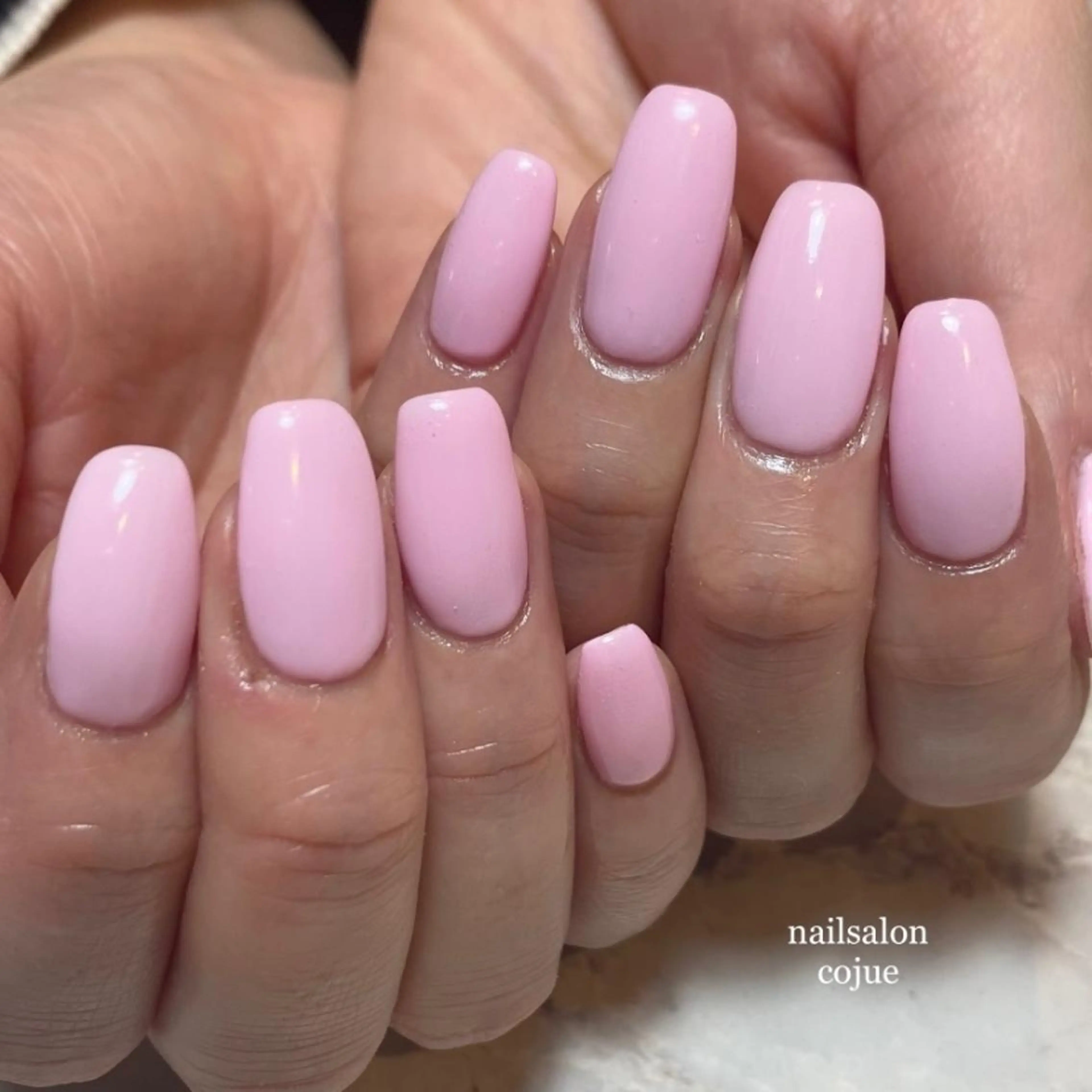 ネイル ピンク ハンドネイル nailsalon cojue  ERIのネイルデザイン