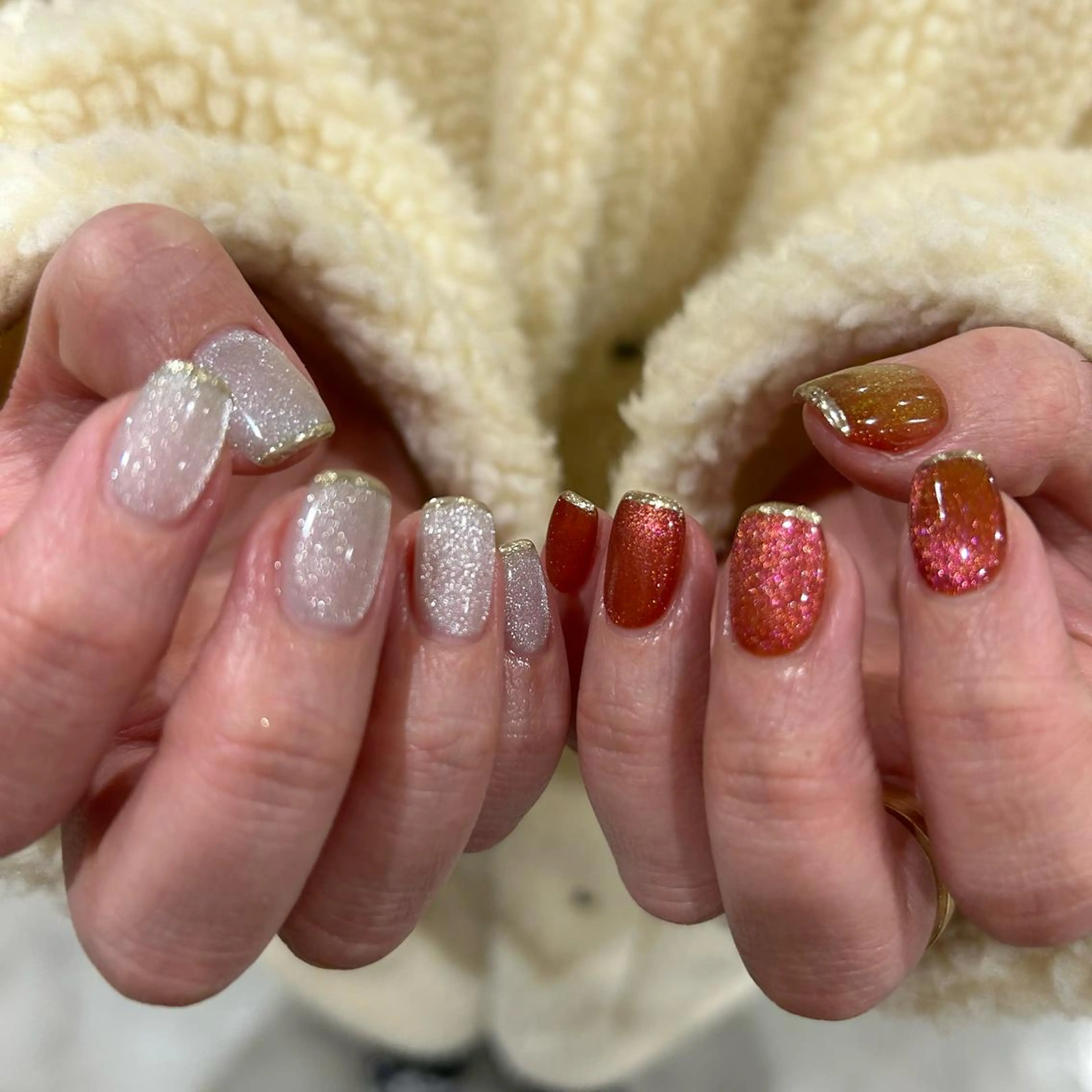 ネイル マグネットネイル Nabi nail🦋のネイルデザイン