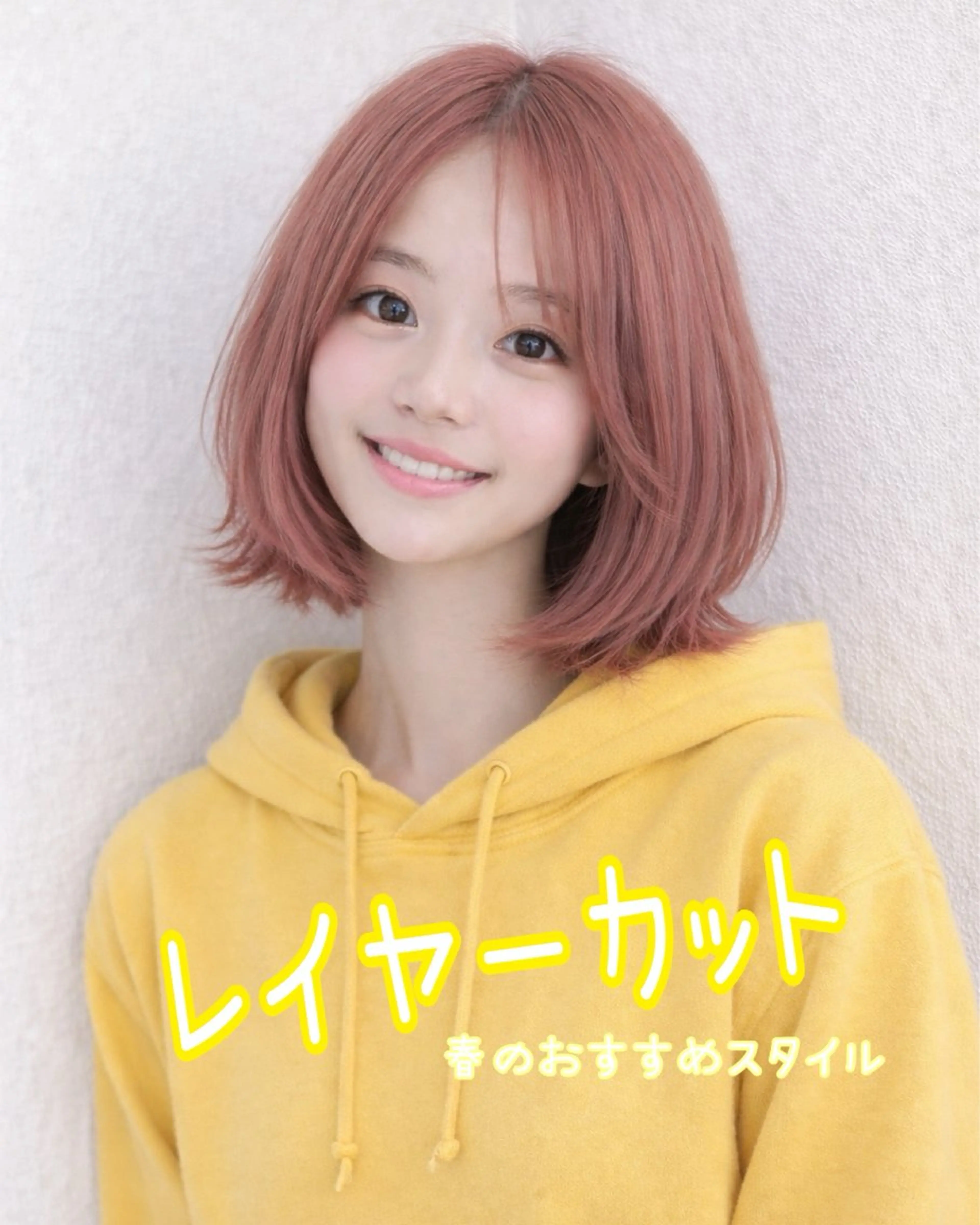ショート カラー 卒業式のヘアスタイル レイヤーカット 似合わせカット カット ヘアカラー トリートメント 🫧一気にあか抜け 🫧mayuのヘアスタイル