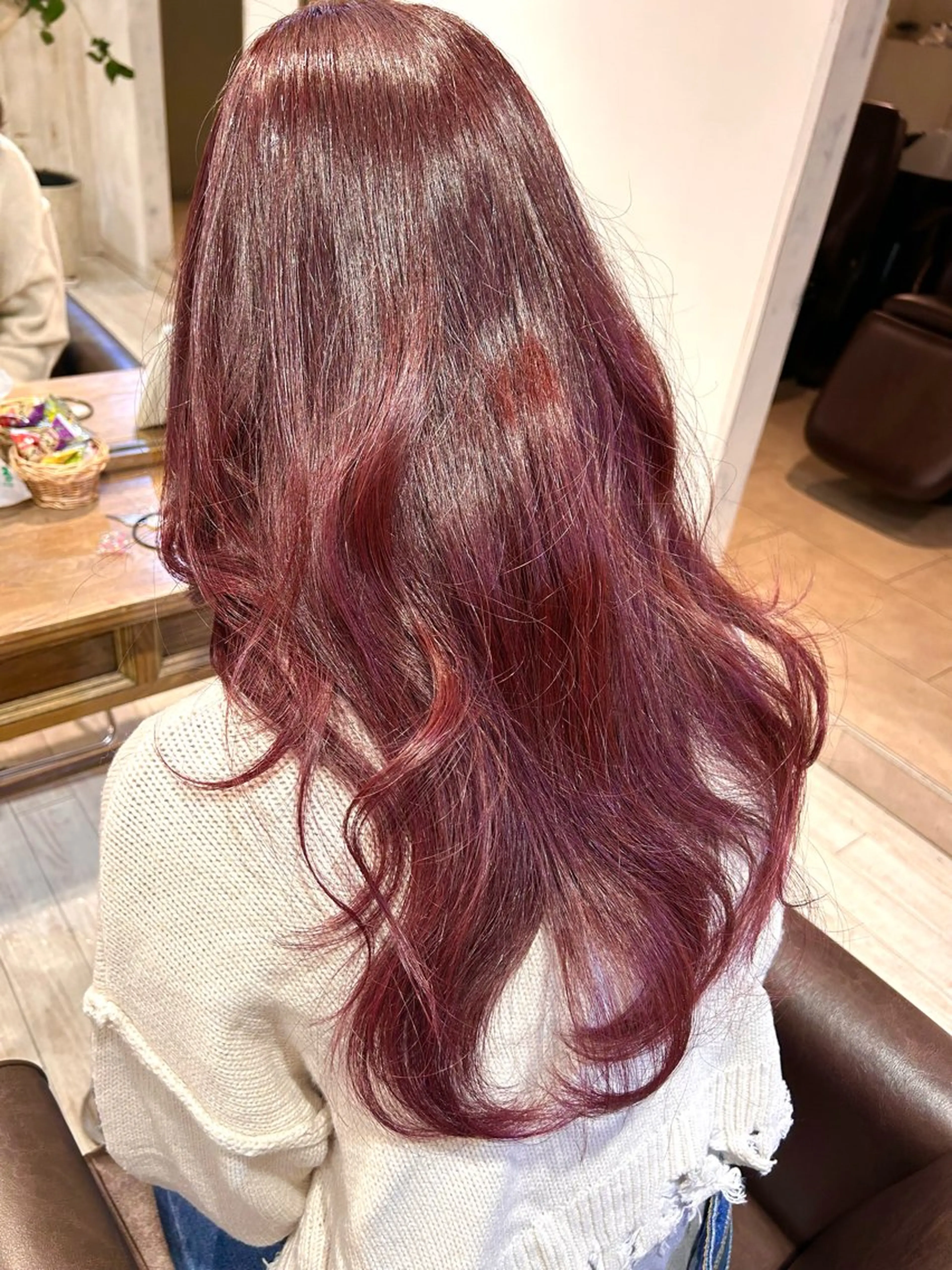 ロング JUNO HAIR 🪽比内千聖のヘアスタイル