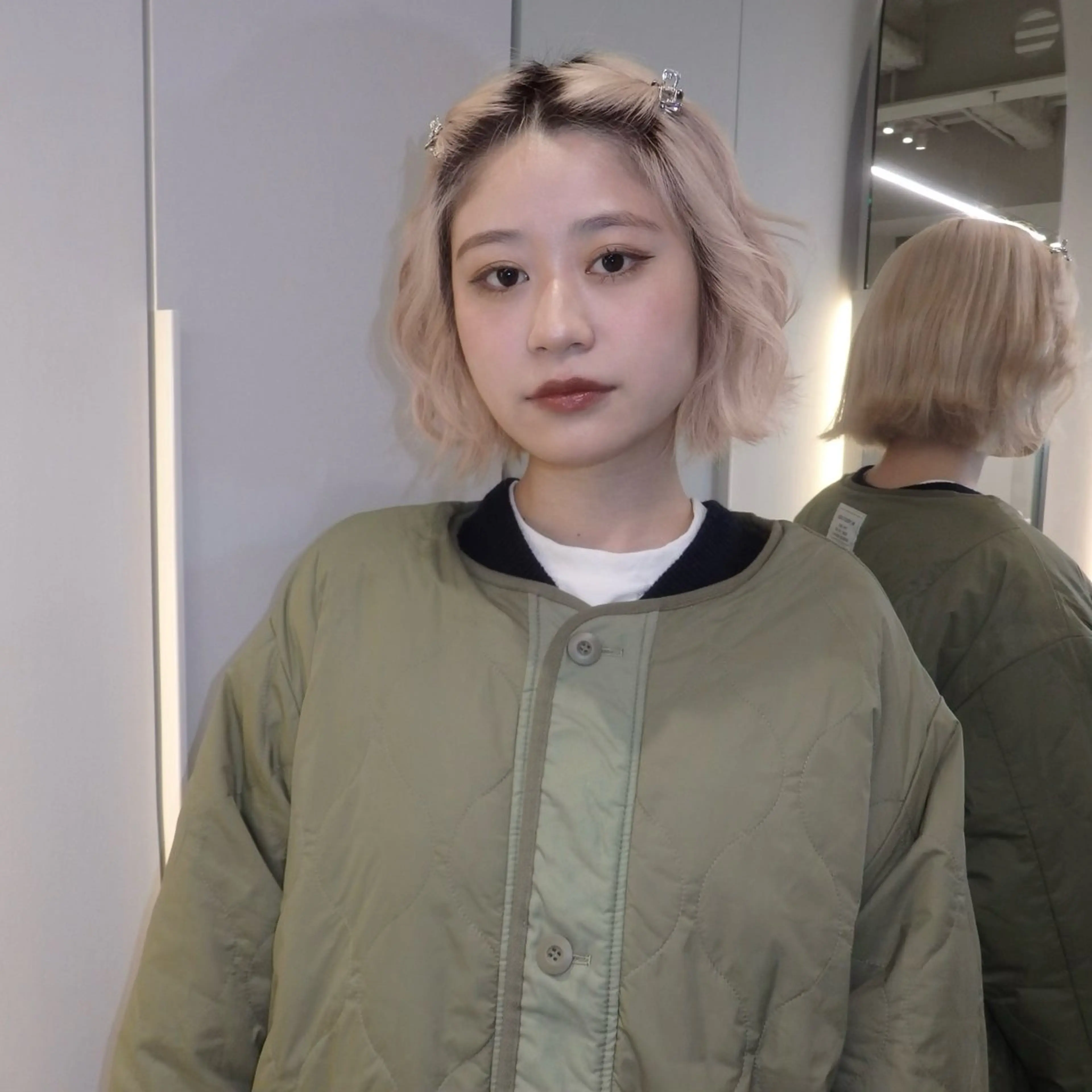 U24 1color + TOKIOtreatment🪽内部外部補修トリートメント広がりやすい方もしっとりまとまる🫧の写真