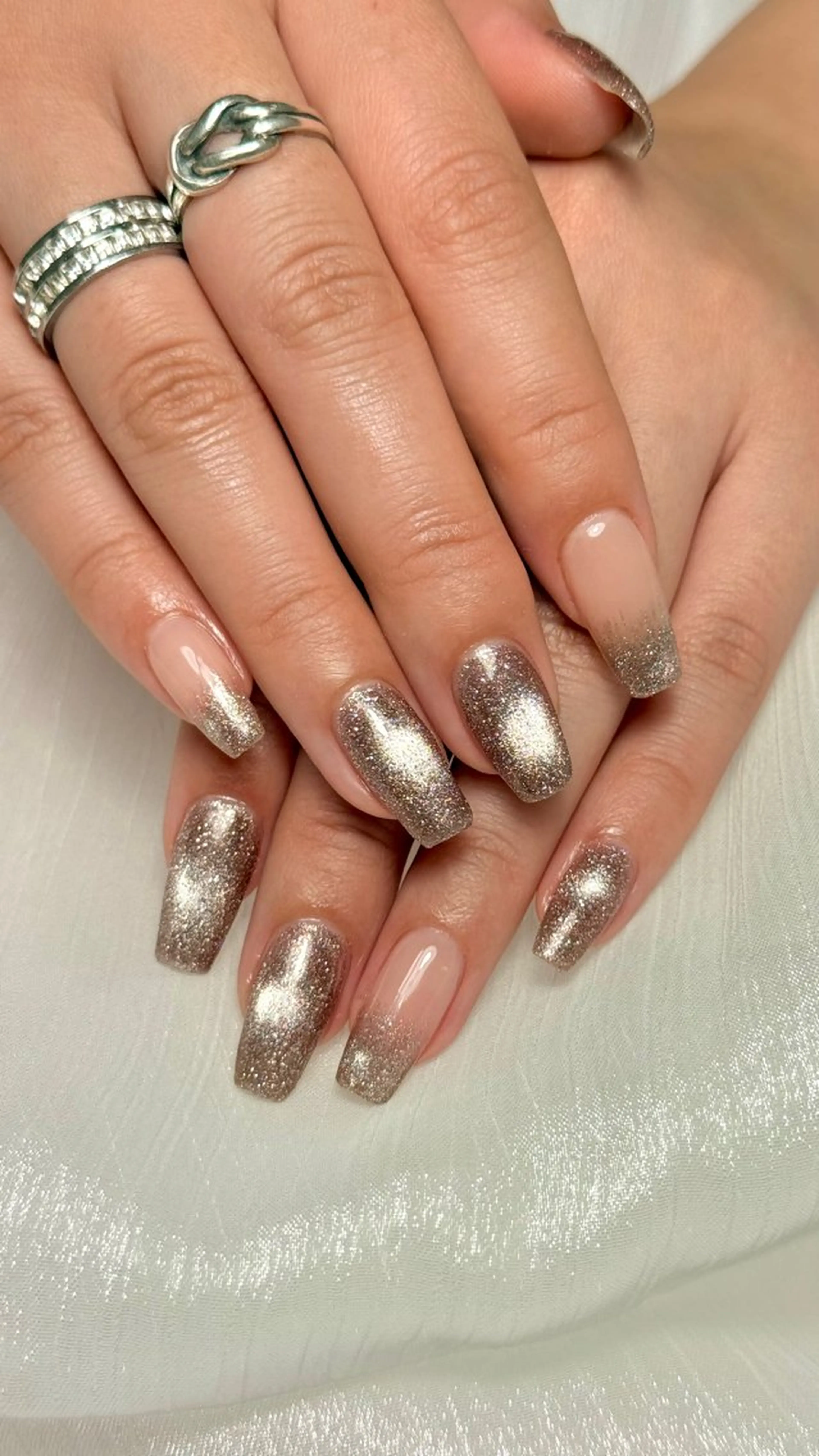 ネイル フラッシュネイル マグネットネイル Tone(ﾄｰﾝ) nail salonのネイルデザイン