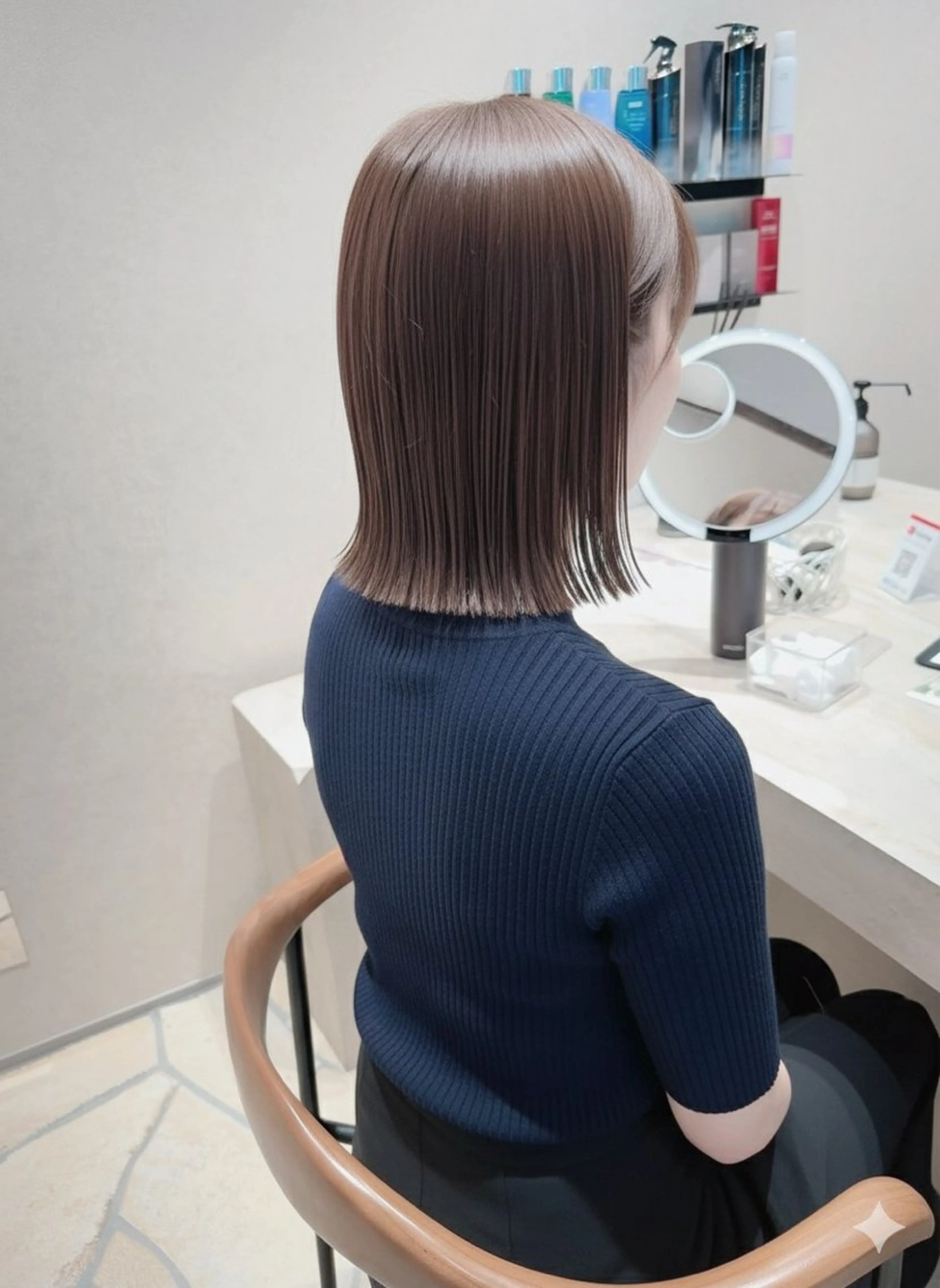 ショート GIEN Smart Salon by milbon 西宮ガーデンズ　プラス所属・吉原 星稀のヘアスタイル