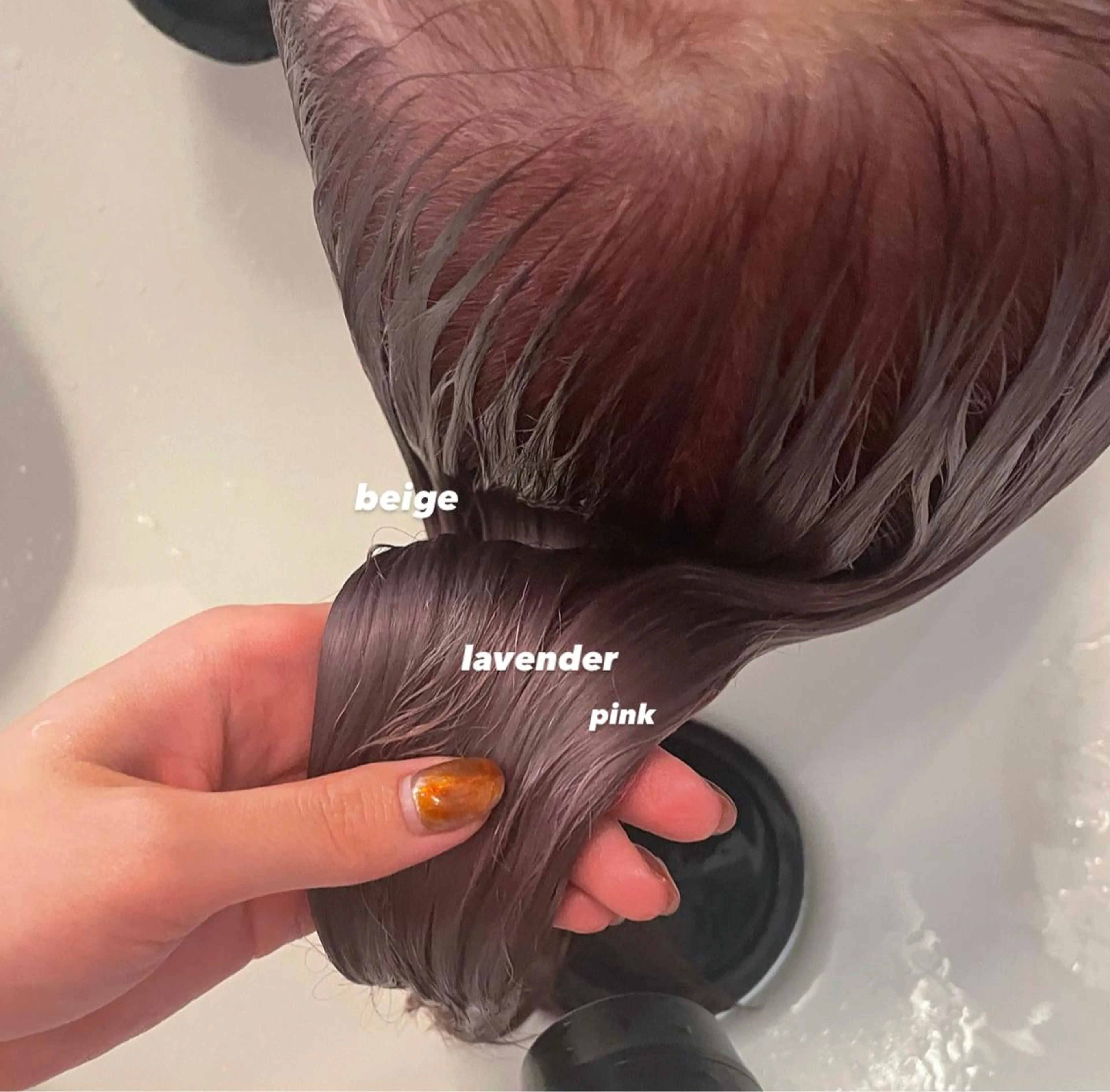 セミロング カラー chiharu ボブ/レイヤーのヘアスタイル