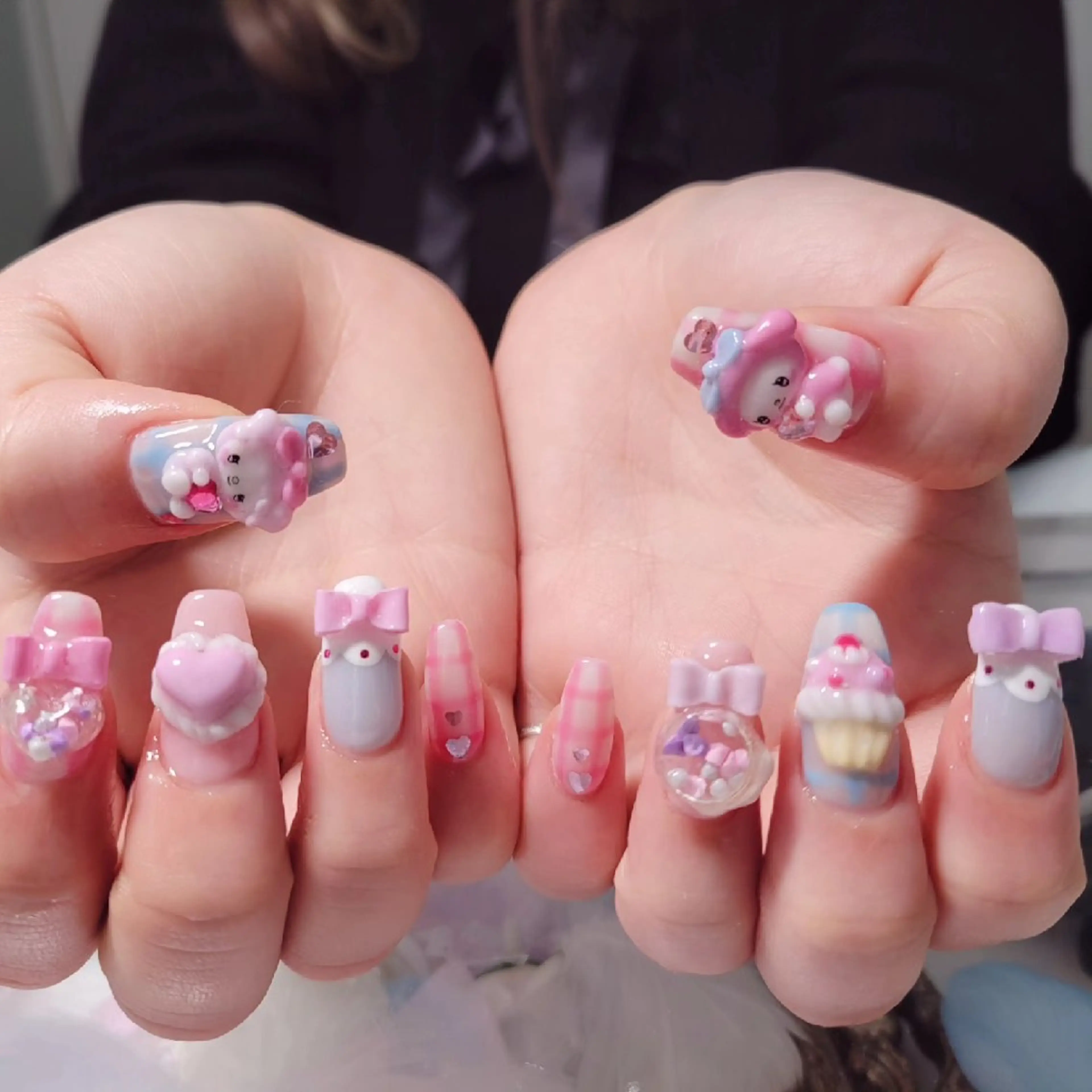ネイル アートネイル ジェルネイル おで@ oderi_nailのネイルデザイン