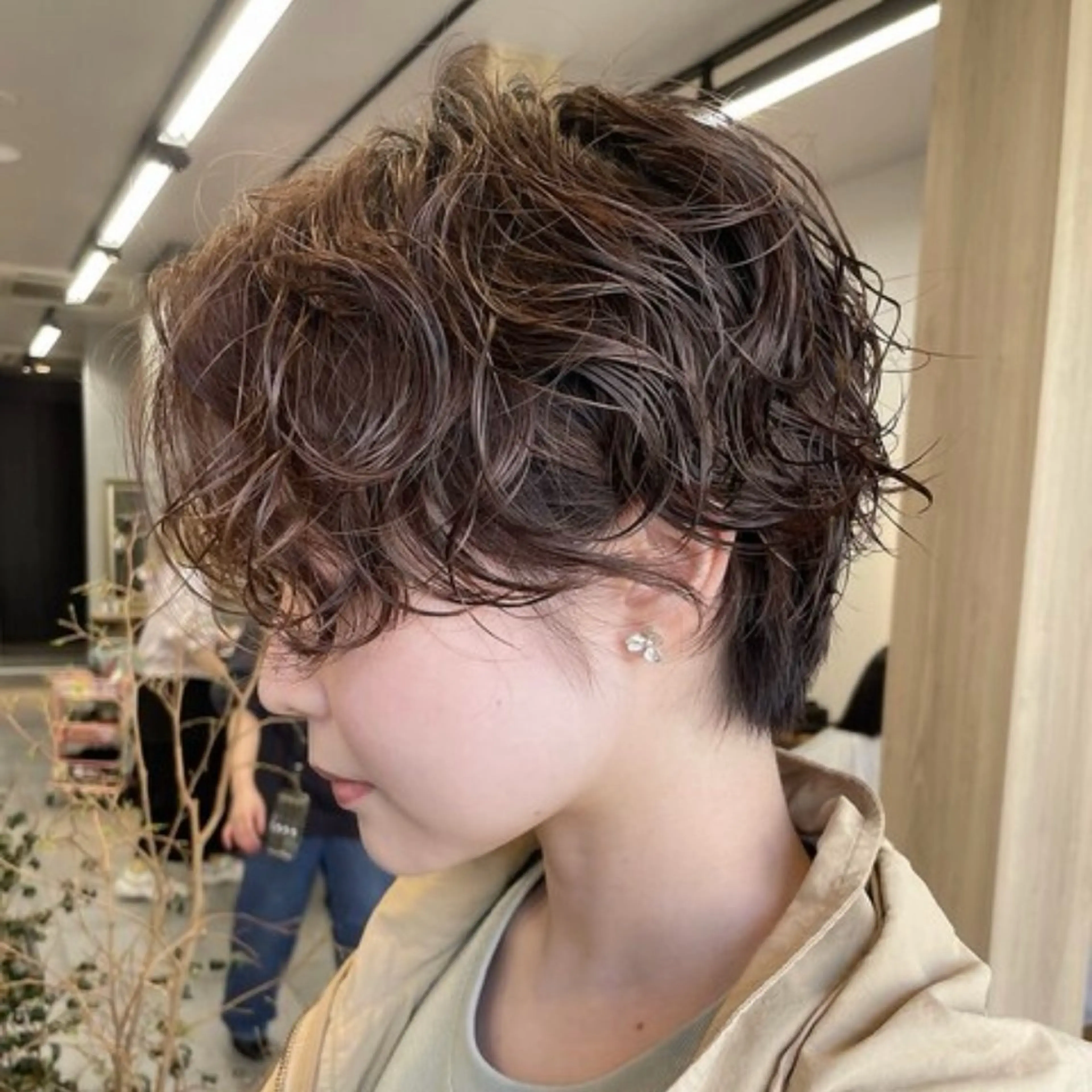 ショート パーマ ショートヘア ショート口コミ No.１カット/徹平のヘアスタイル