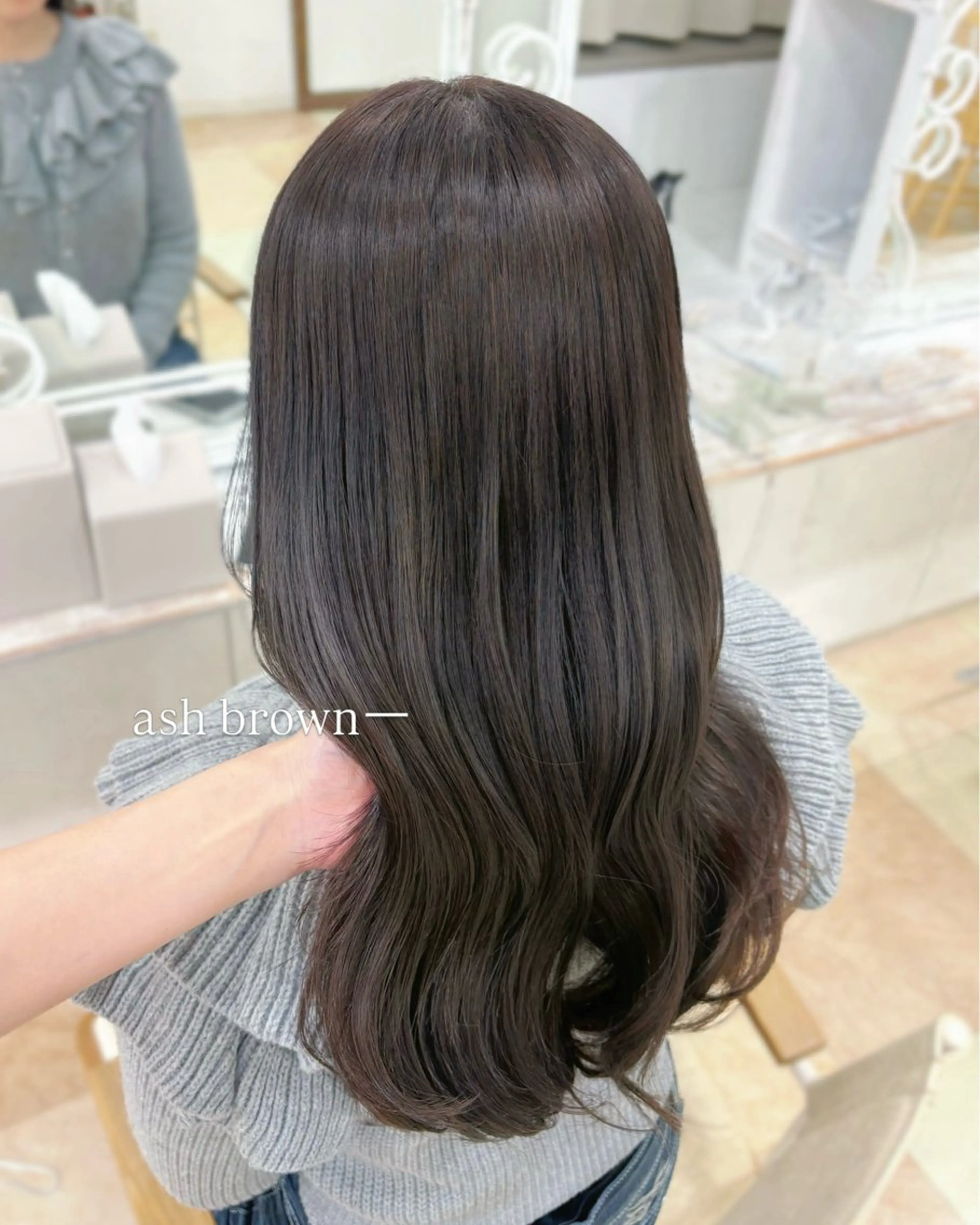 セミロング カット 🫧あやね/カットモ デル/仙台美容室🫧のヘアスタイル