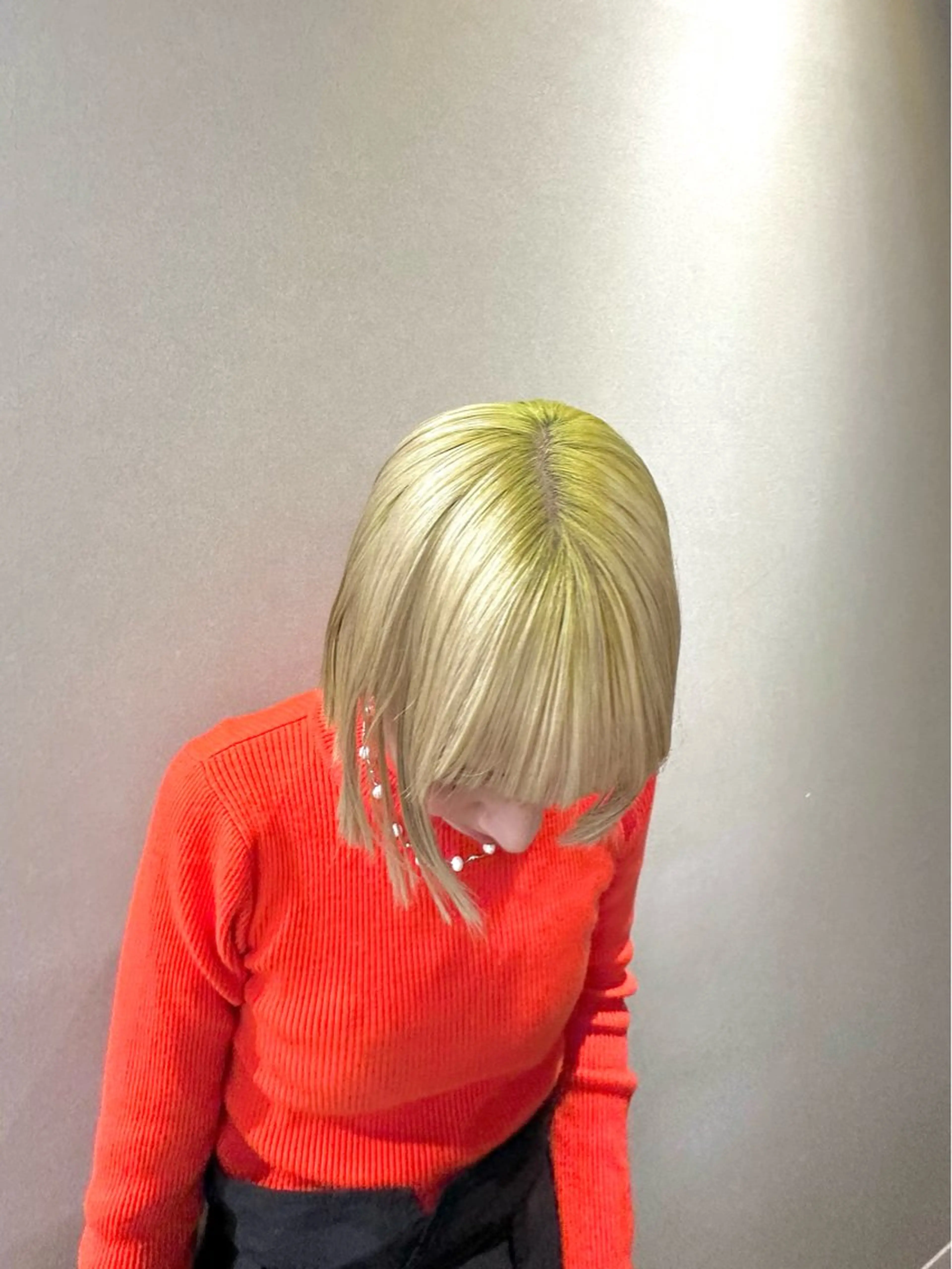 ミディアム カラー ブリーチ 熊本市東区 /Ririkaのヘアスタイル