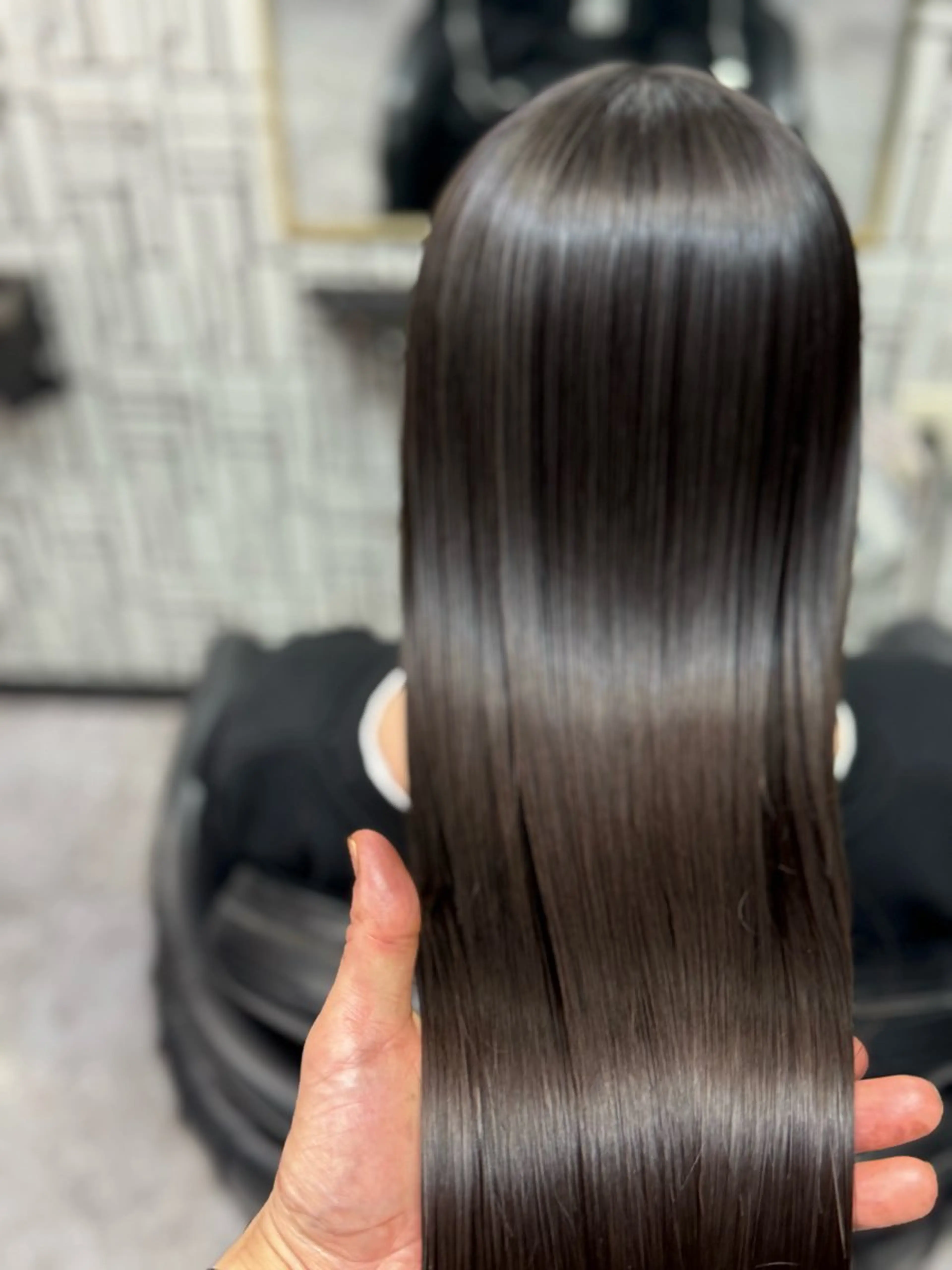 ロング 飯富 信二のヘアスタイル