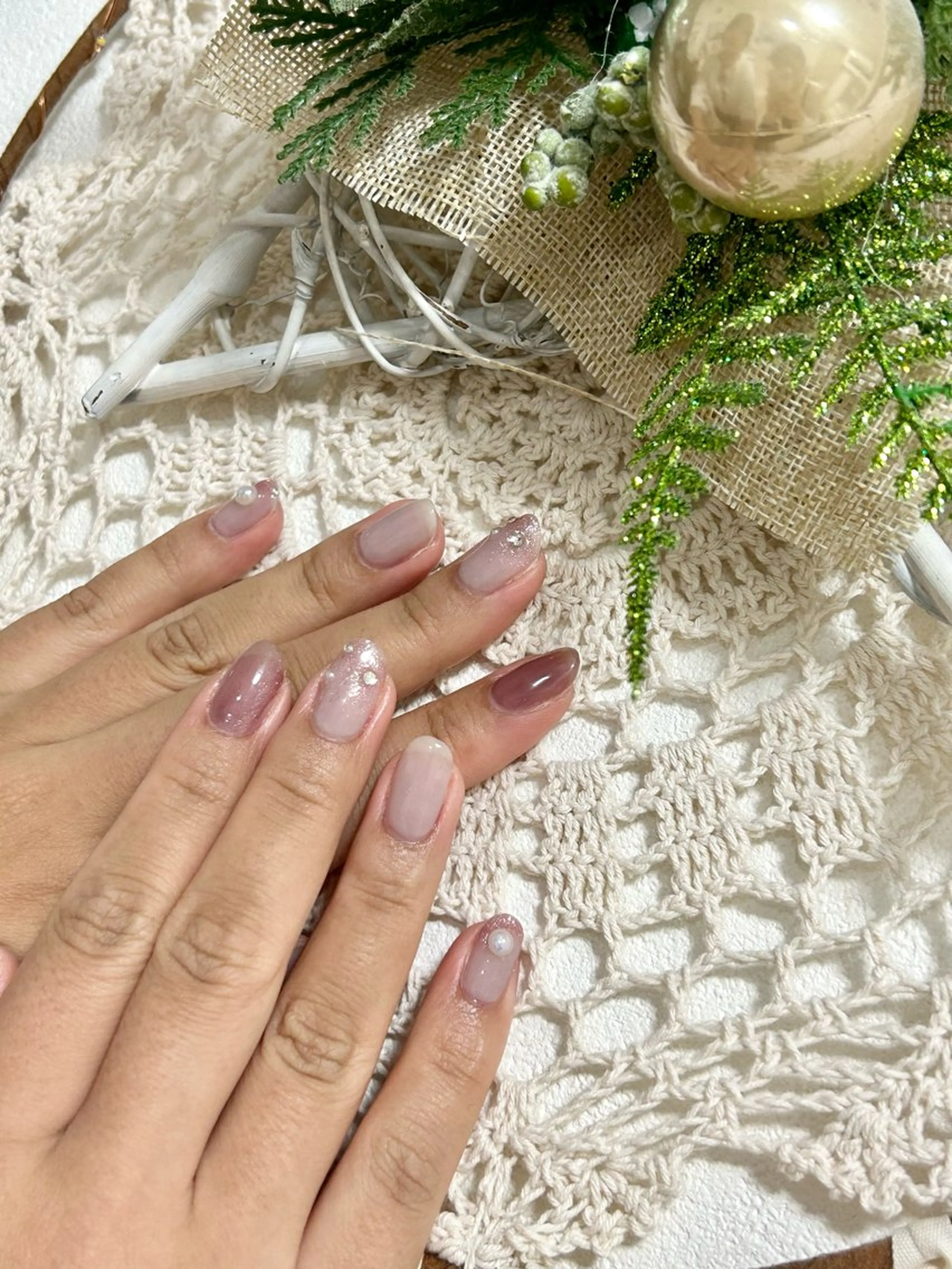 ネイル ハンドネイル コウ ヨウのネイルデザイン