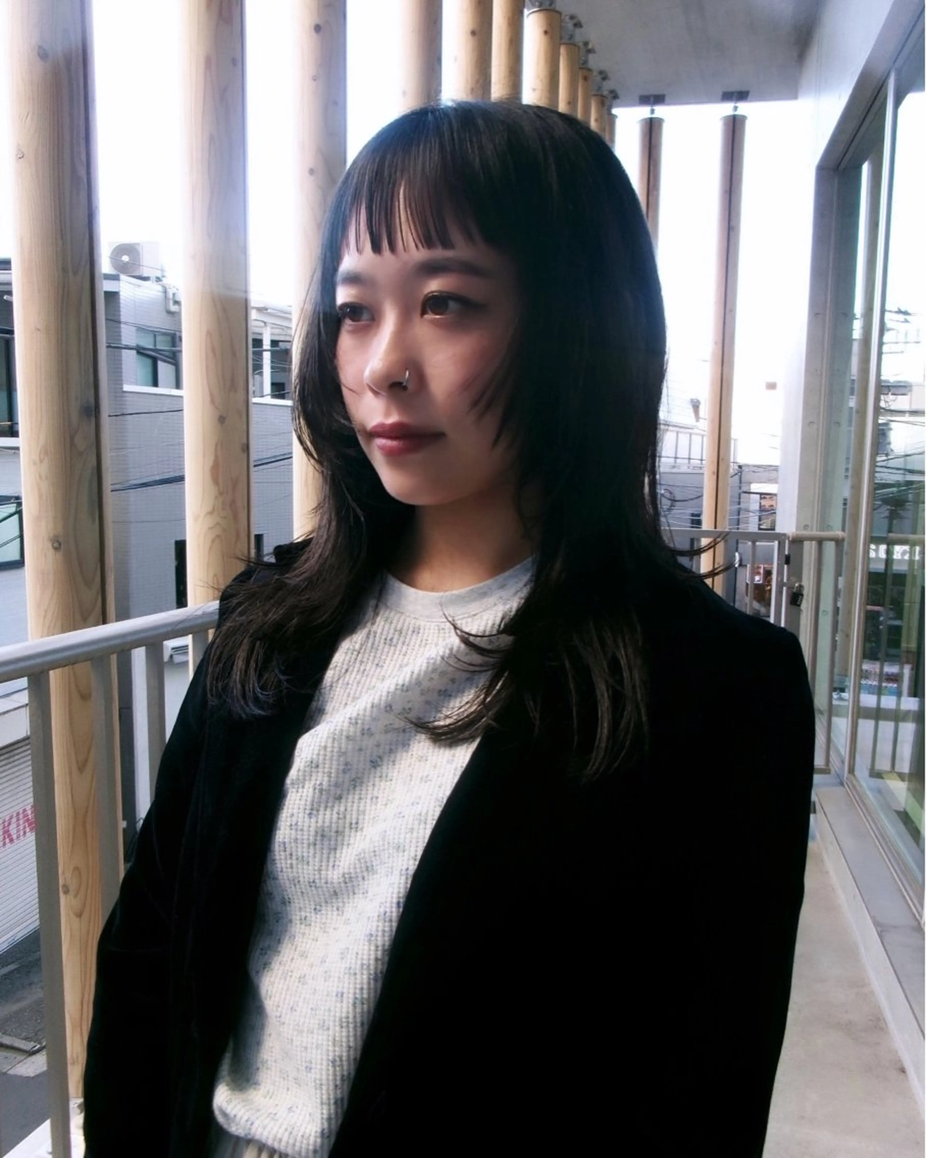 セミロング レイヤーカット カット ✂︎ウルフカット /レイヤーカット✂︎のヘアスタイル