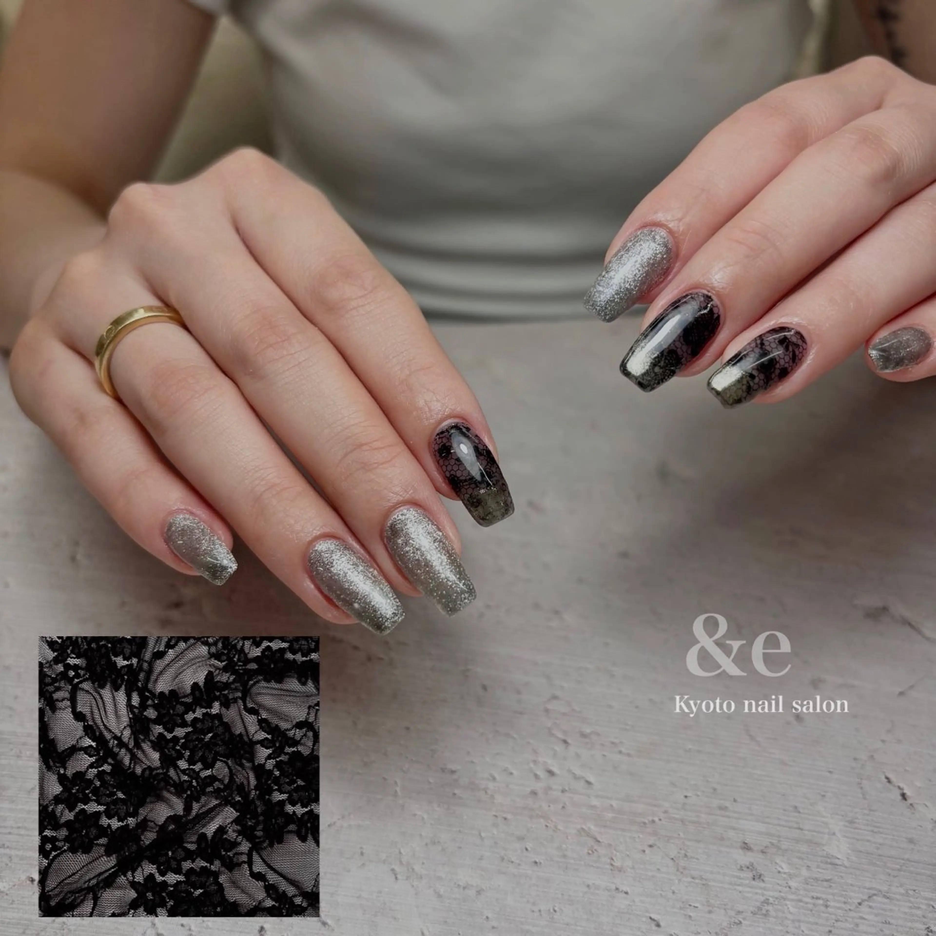 ネイル ハンドネイル nail salon &e rieのネイルデザイン