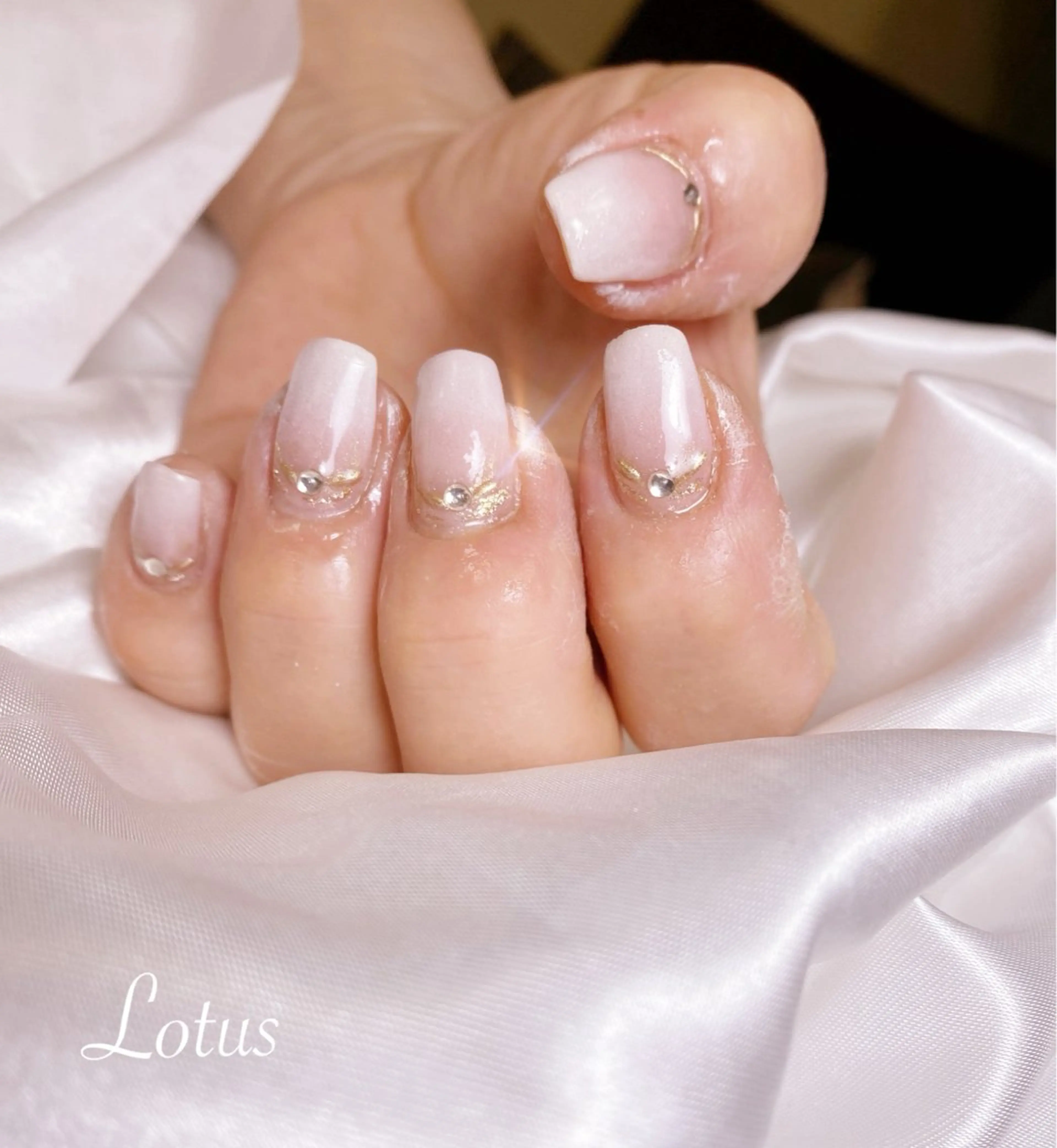 ネイル ハンドネイル ネイル＆脱毛 Lotus🌸のネイルデザイン