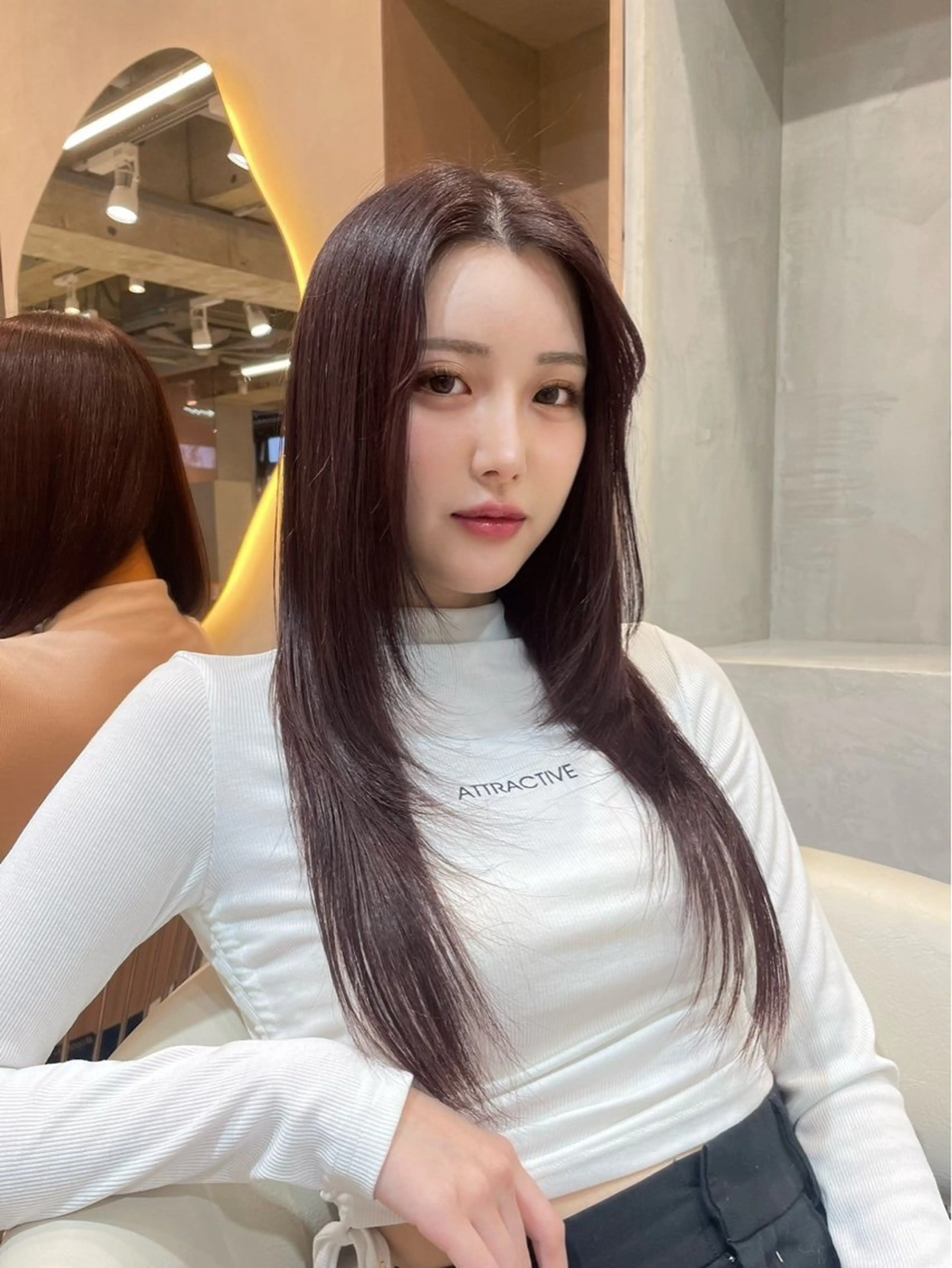 ロング カラー 透明感カラー レイヤーカット 大宮/トレンドヘア 🌙Kaoriのヘアスタイル