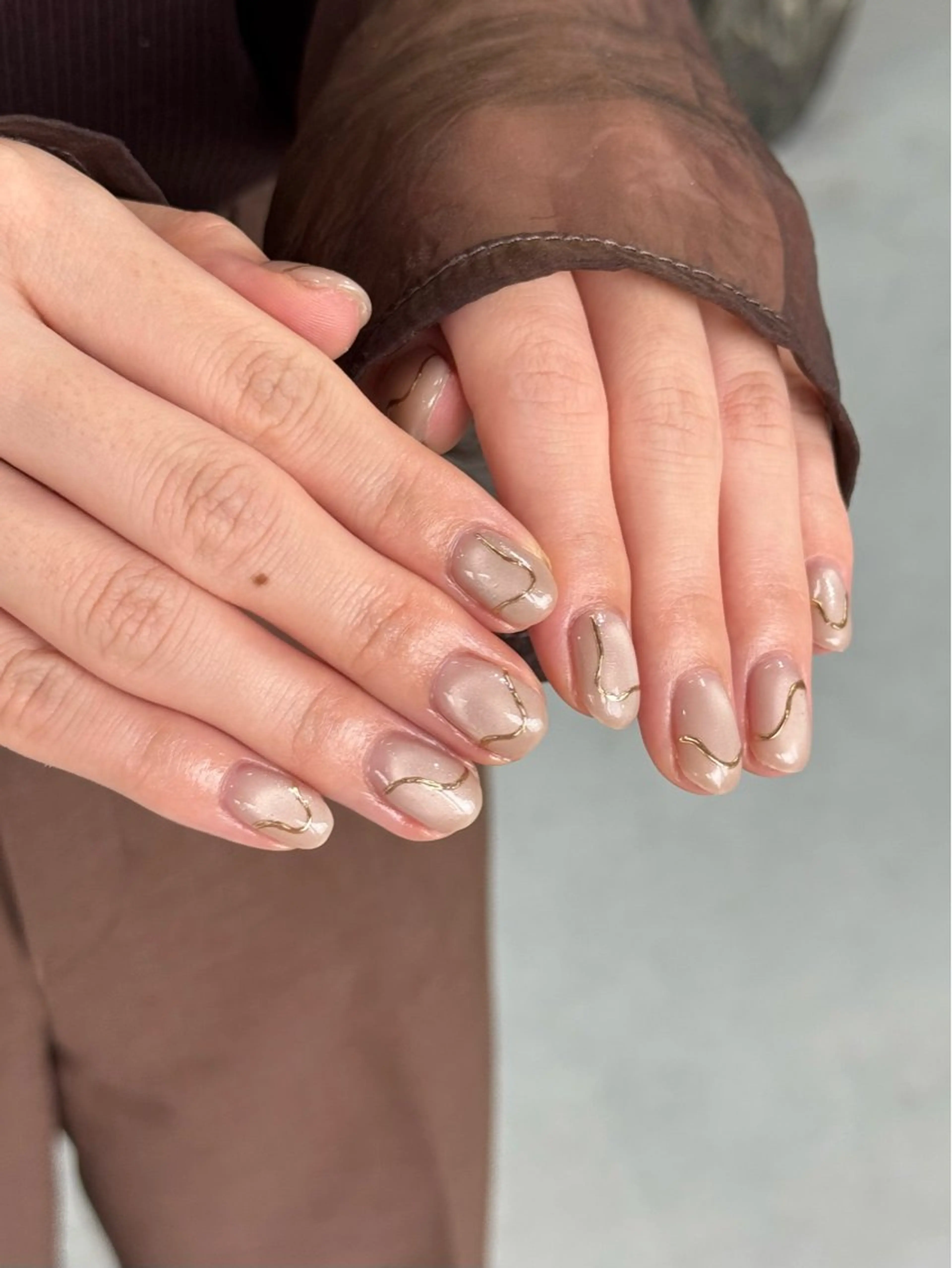 ネイル オフィスネイル ハンドネイル MISATO ネイリスト福岡/薬院のネイルデザイン