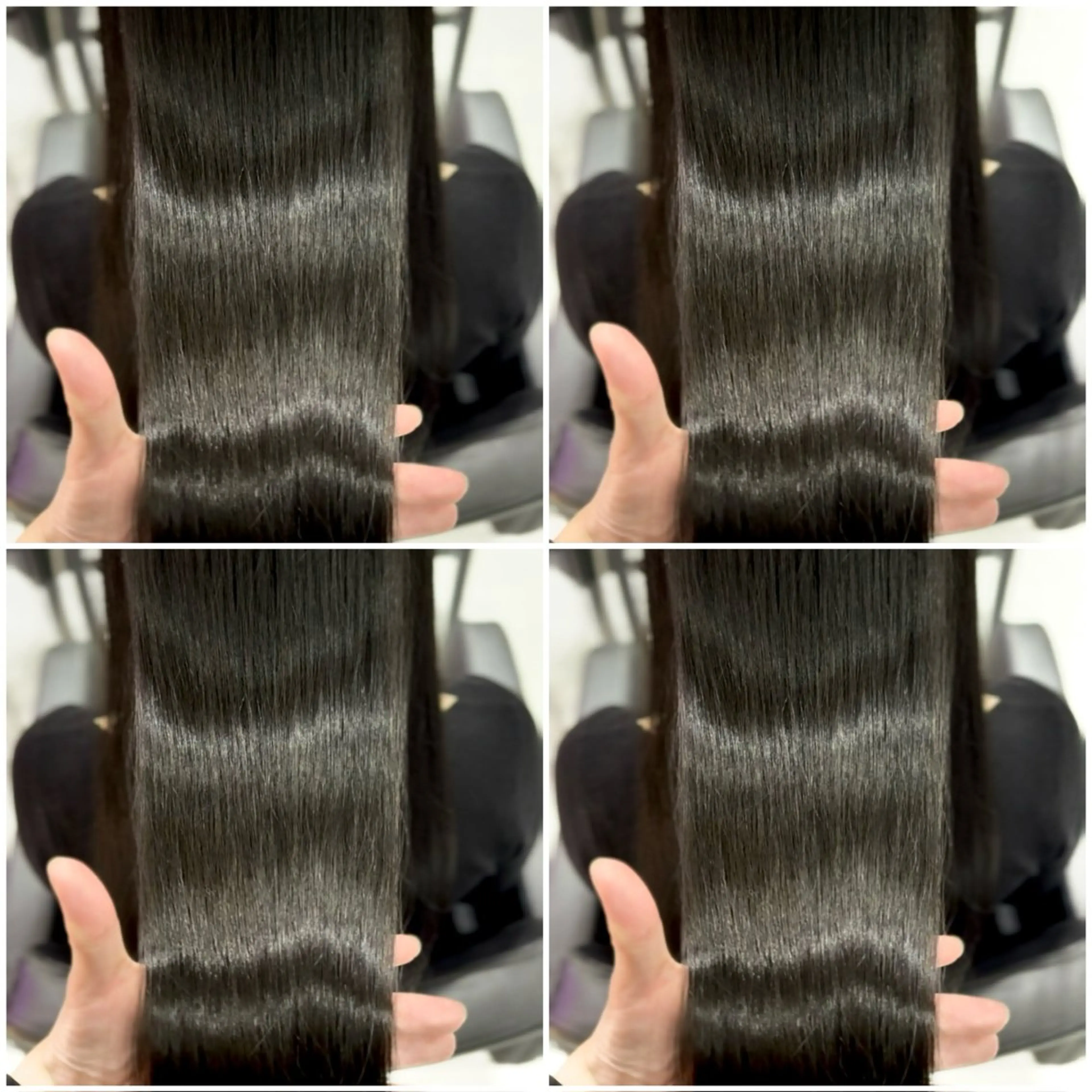 ロング カラー オリーブカラー 髪質改善 艶髪カラー エクステ かいり✂️のヘアスタイル