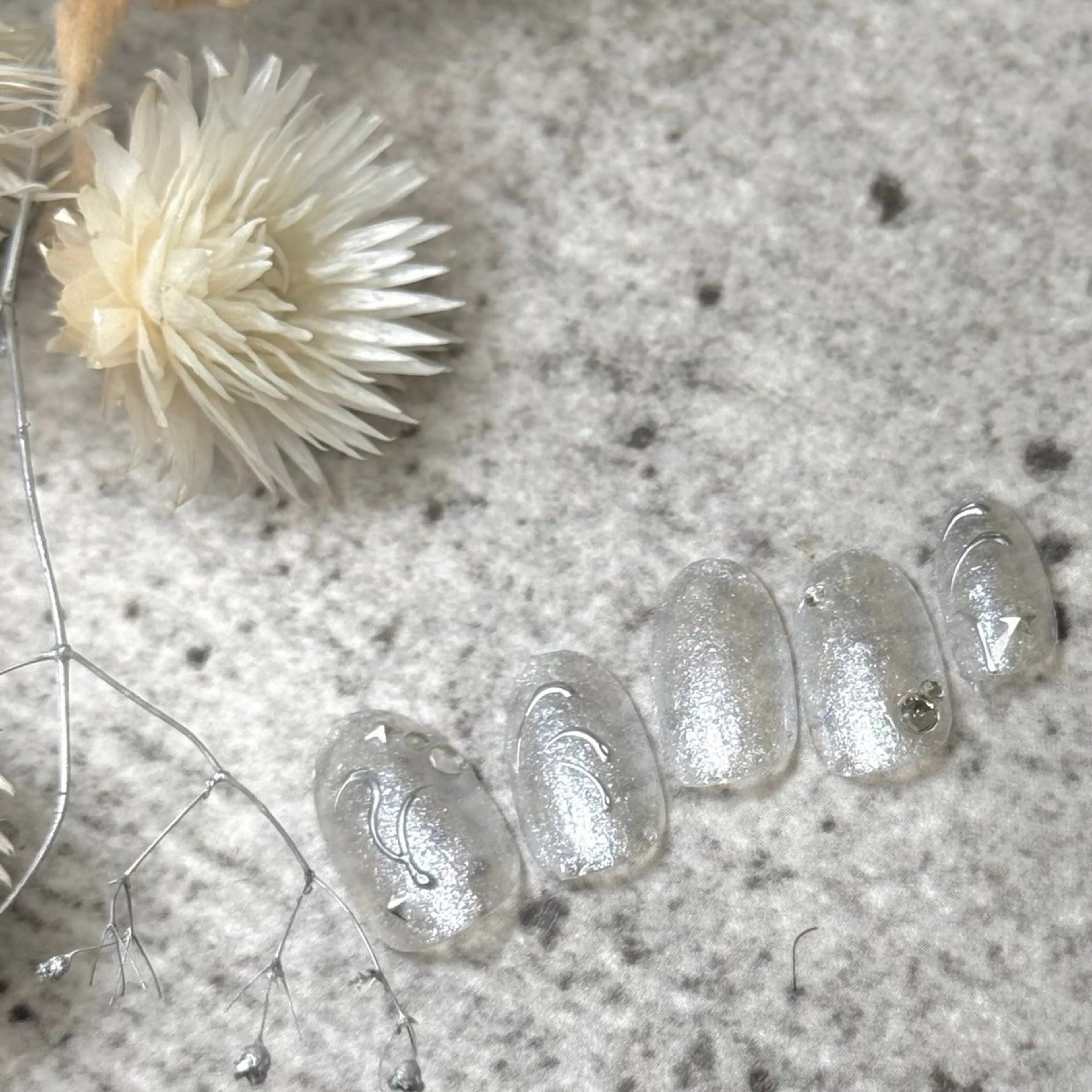 ネイル ⭐︎休業中の練習⭐︎ JNA認定講師髙橋のネイルデザイン