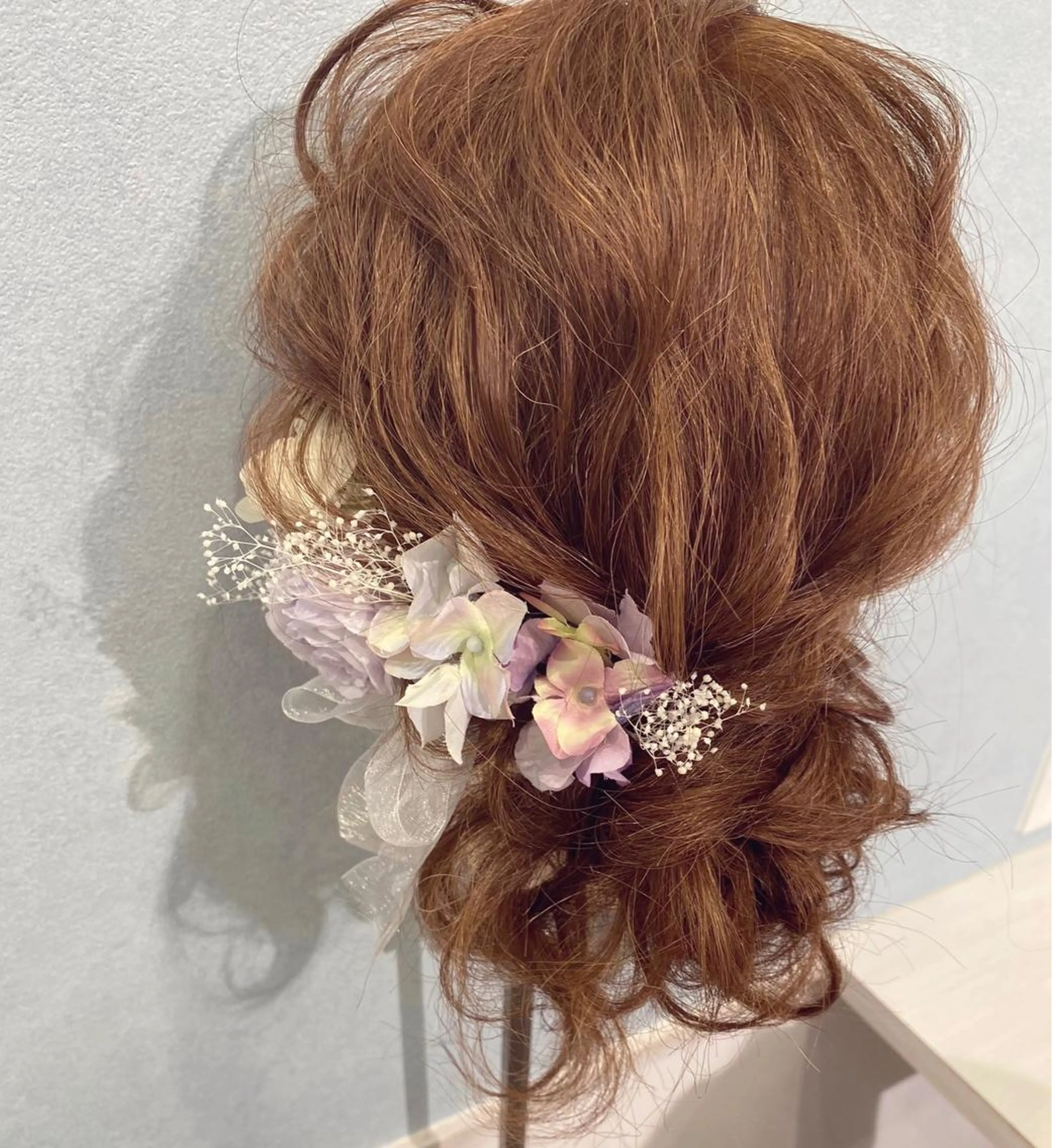 セミロング ヘアアレンジ 大阪/ヘアアレンジ /似合わせset💐のヘアスタイル