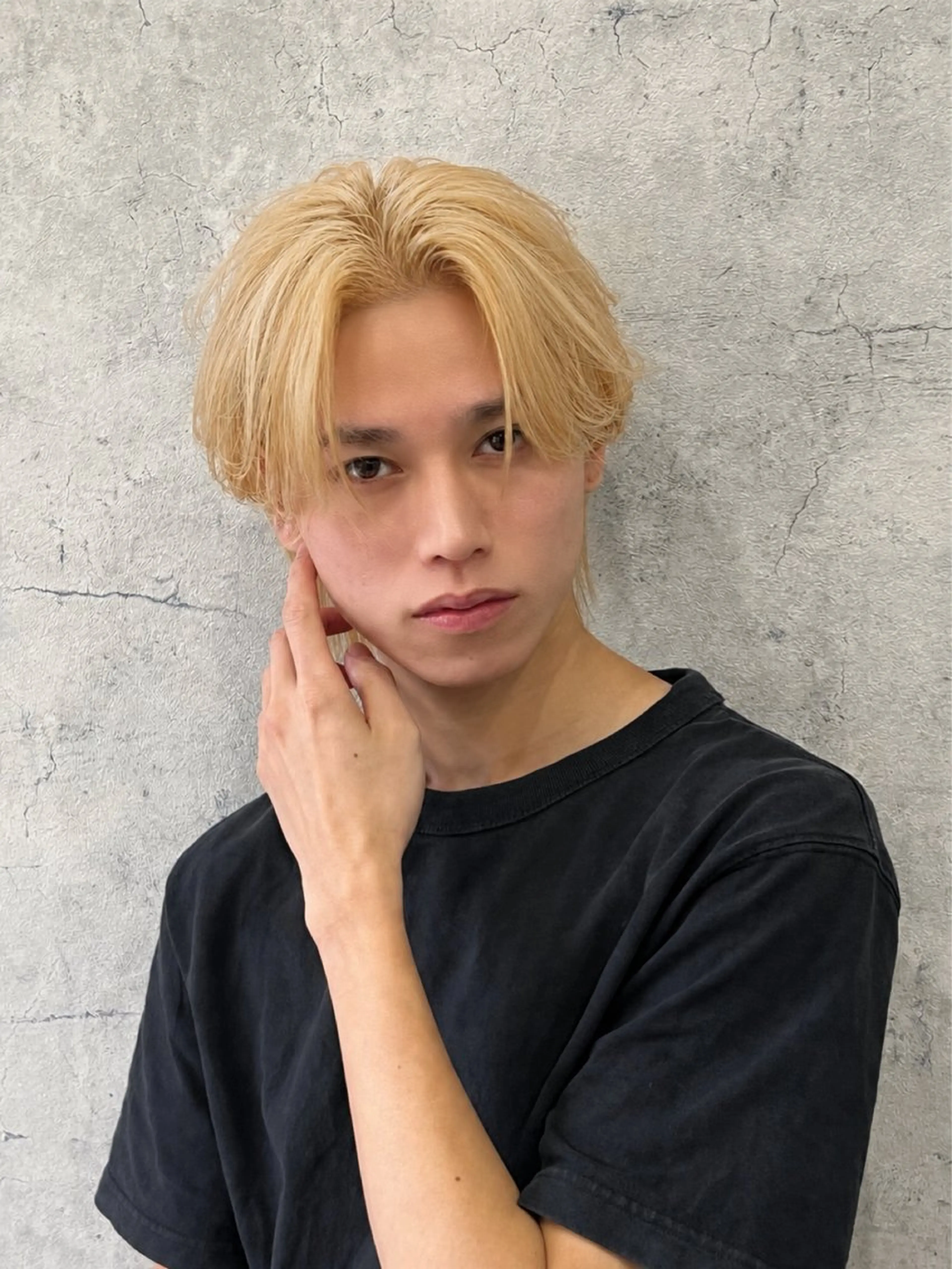 ミディアム カット ヘアカラー 🔥メンズ特化美容師 💥小倉大和💥のヘアスタイル