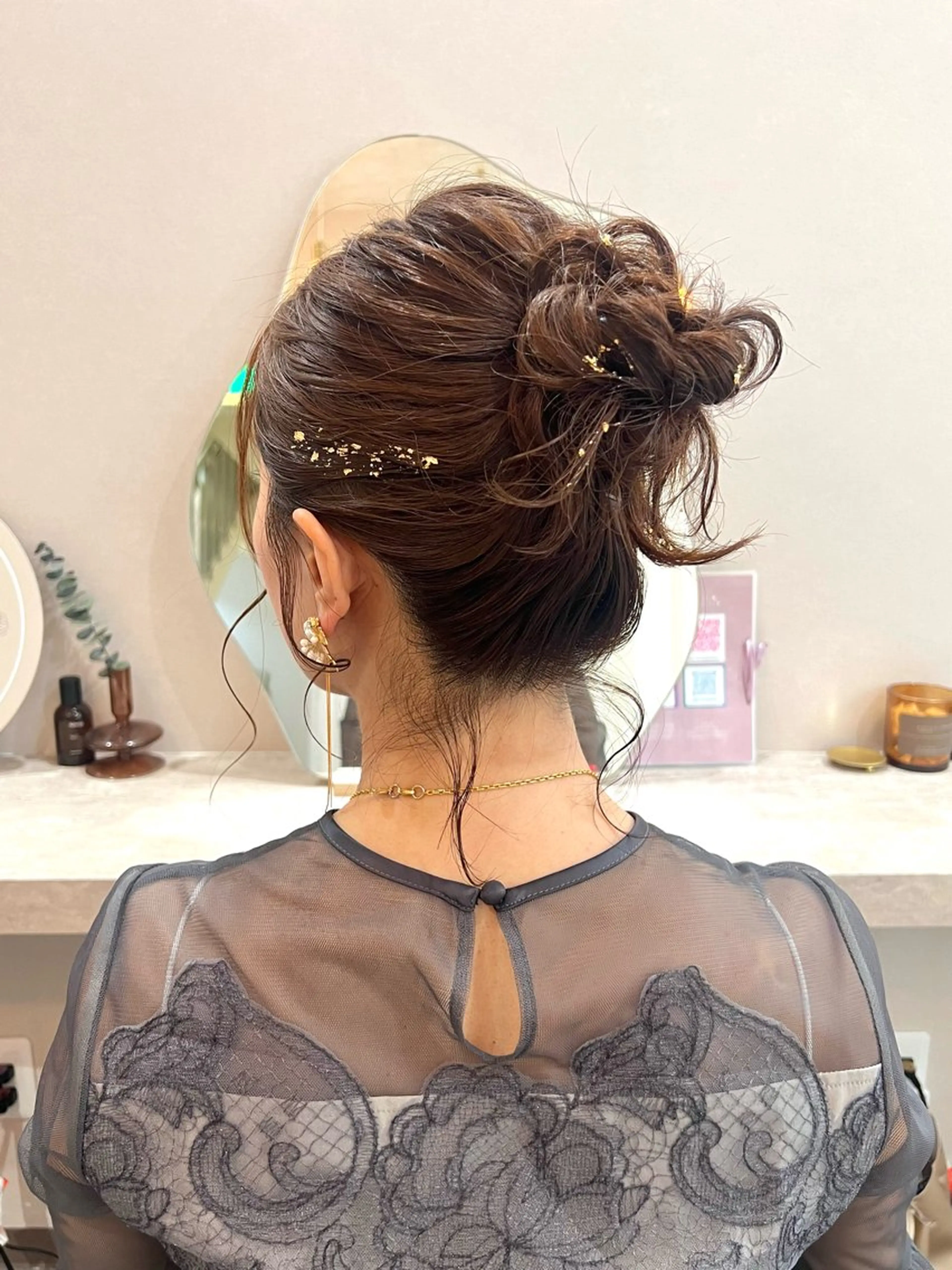 ミディアム Mila misakiのヘアスタイル