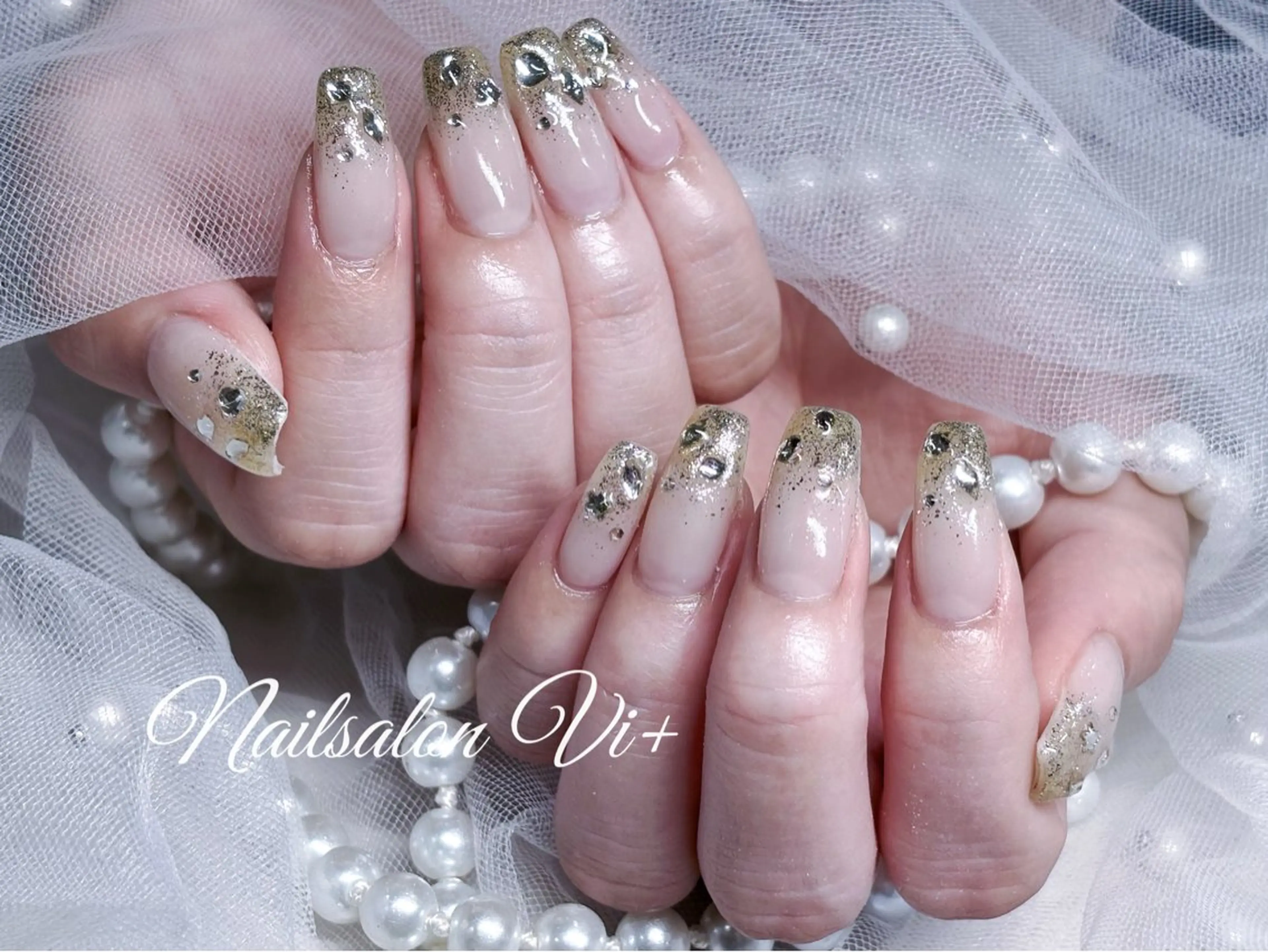 ネイル ハンドネイル Nailsalon Vi+ももか🩷のネイルデザイン