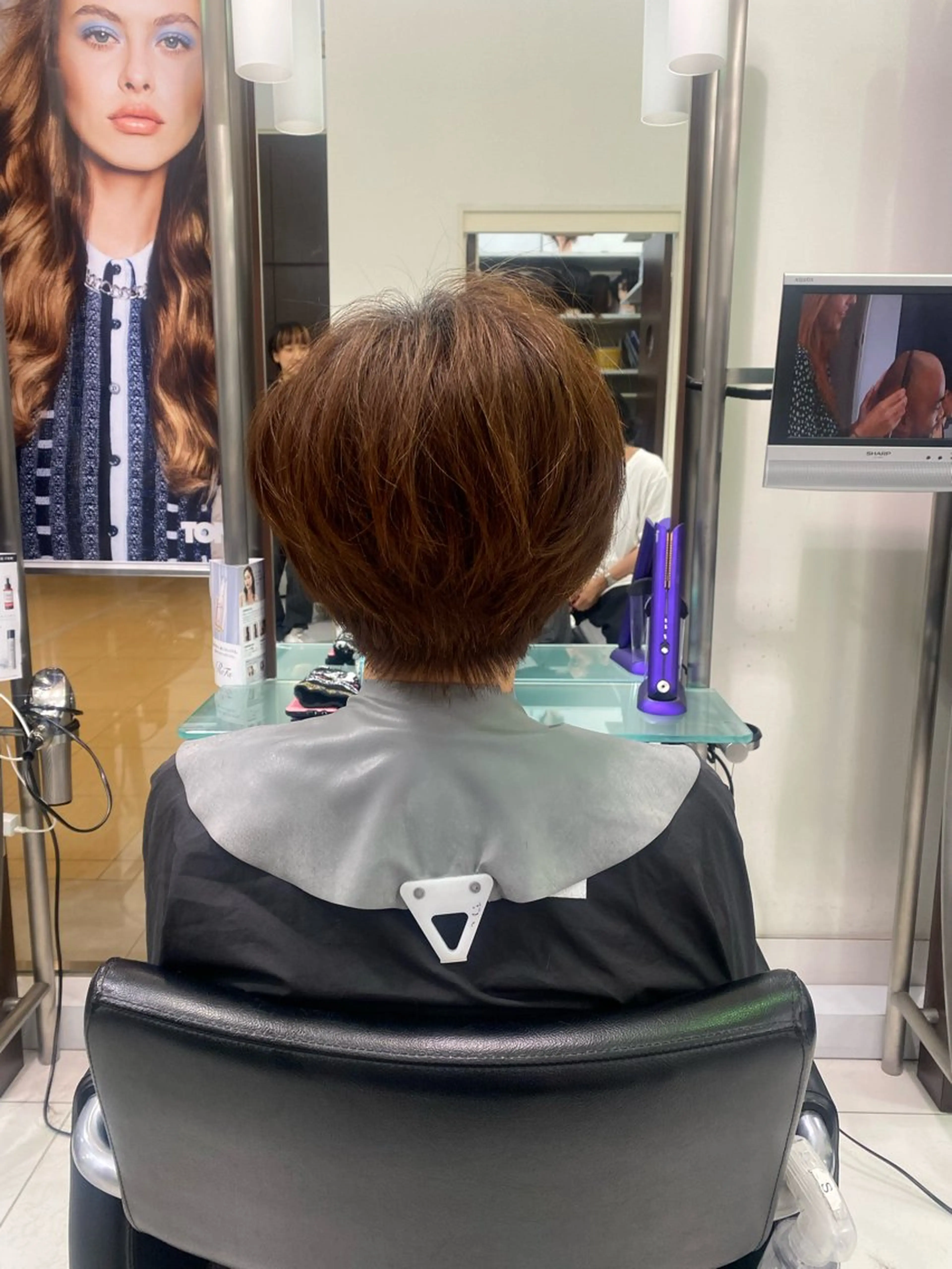 ショート マツオ イヨリのヘアスタイル