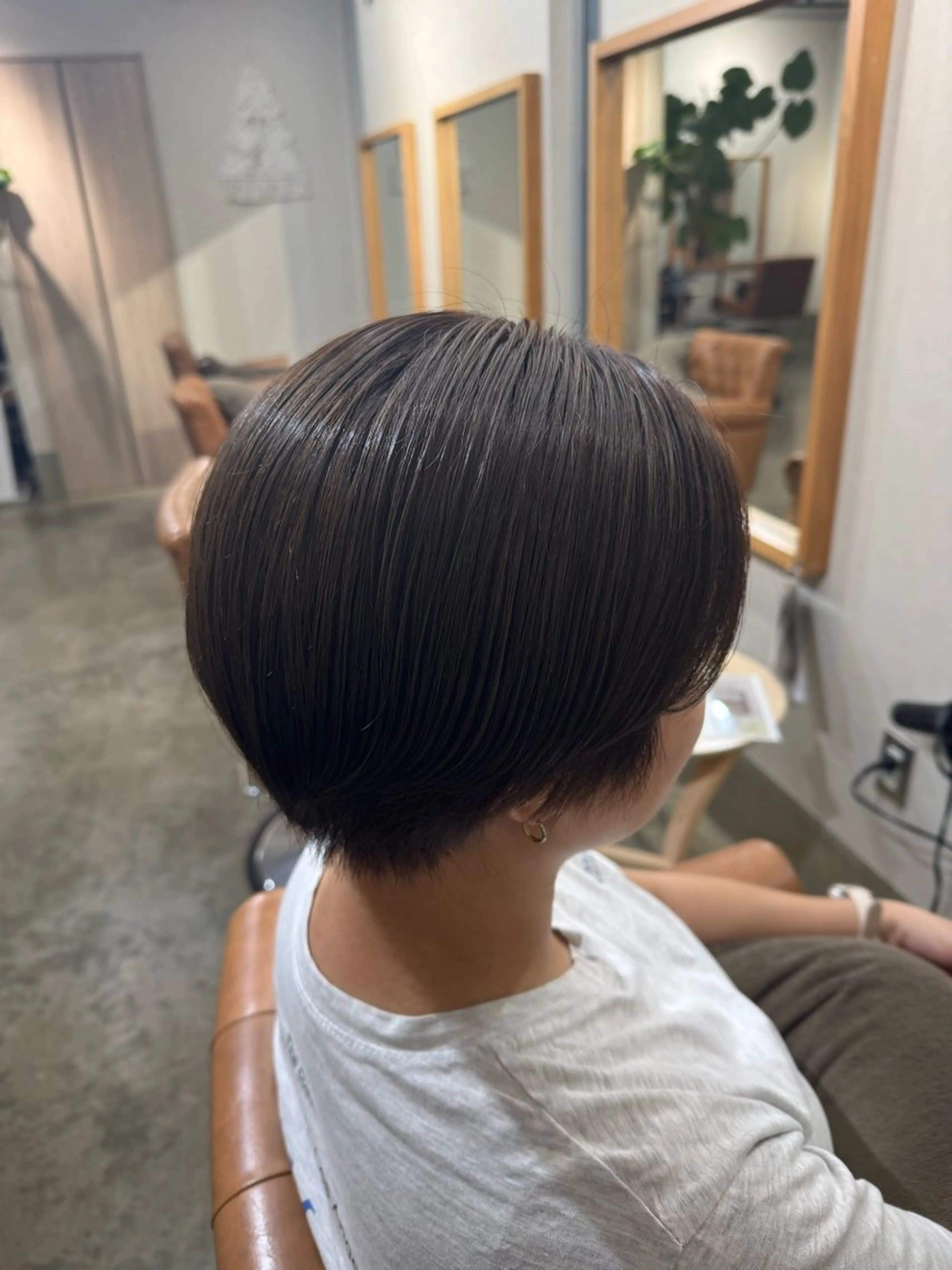ショート ヘアカラー 永野 いずみのヘアスタイル