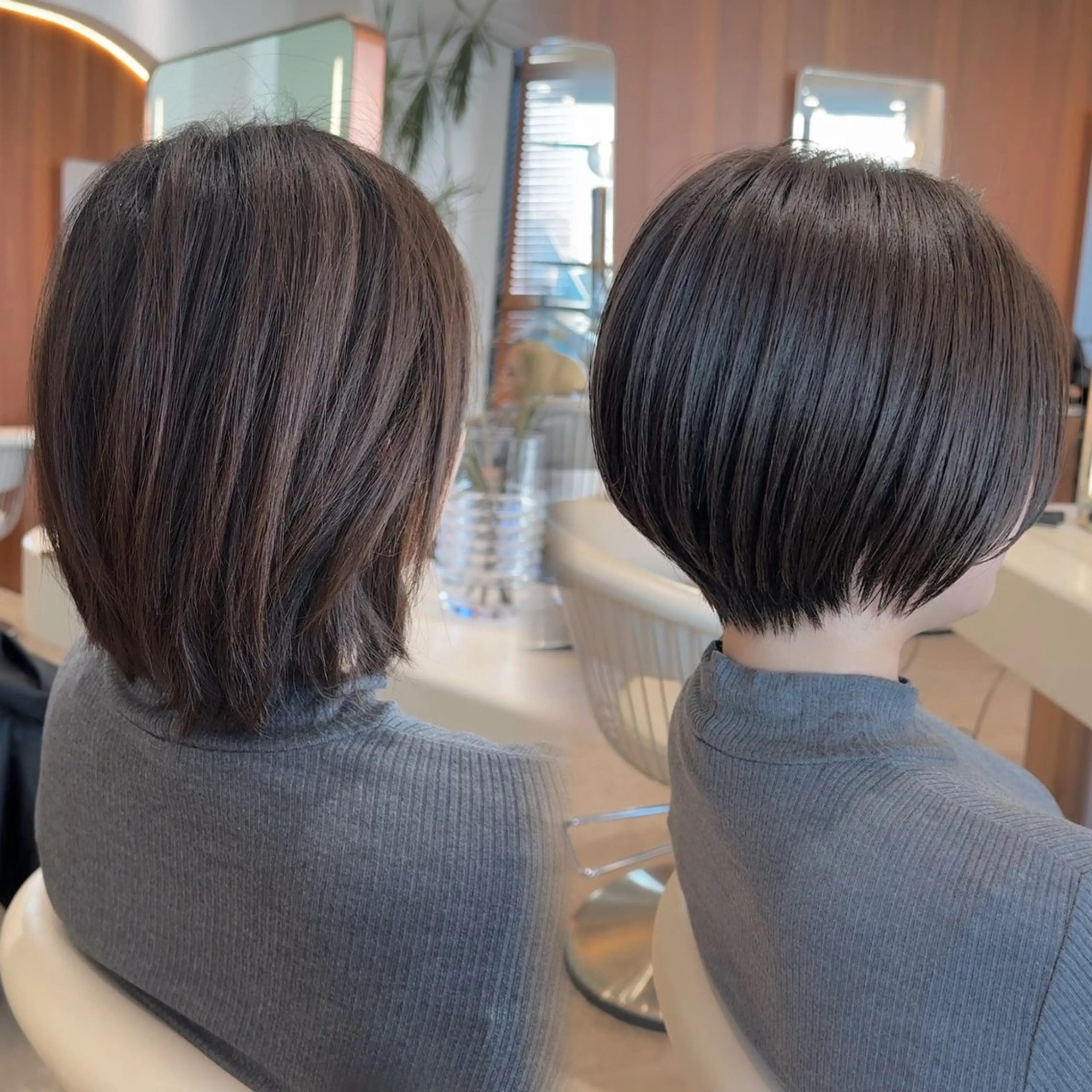 ショート ショートボブ ショートレイヤー ハンサムショート 丸みショート ボブ カット 田中航平/渋谷ボブ/ レイヤーボブのヘアスタイル