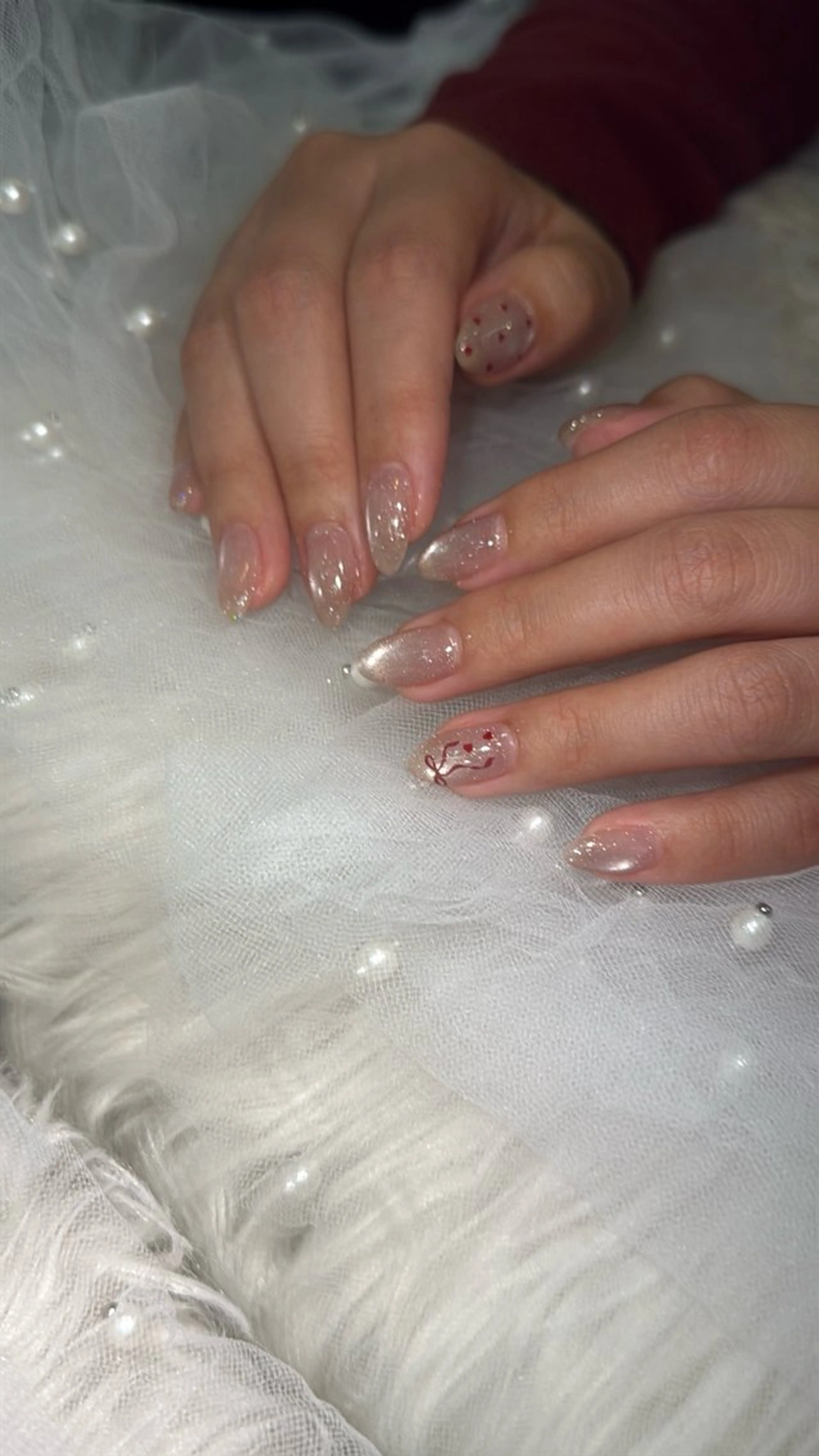 ネイル フラッシュネイル フットネイル フレンチネイル 韓国ネイル マグネットネイル ハンドネイル SAKU nail 作島茜のネイルデザイン