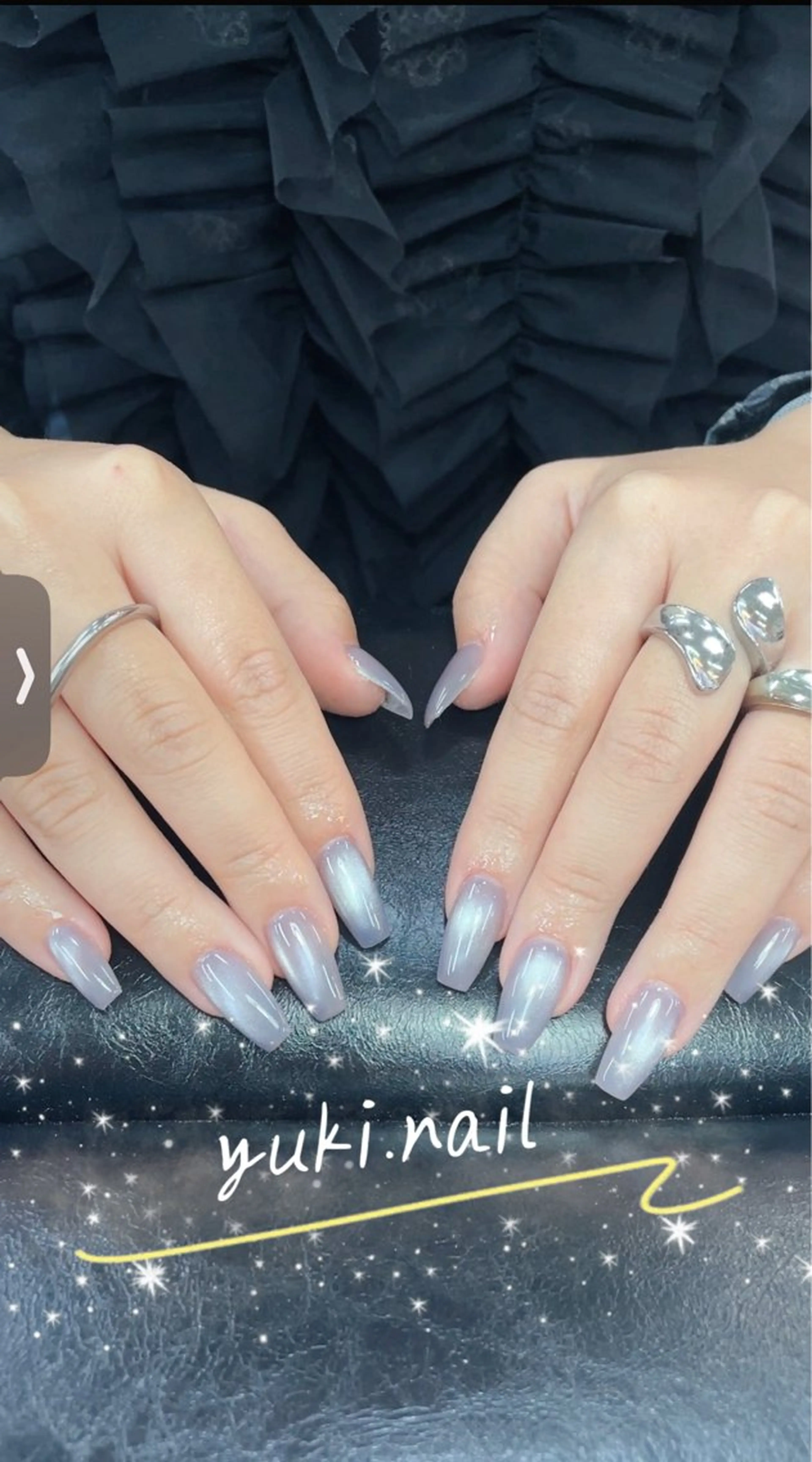 ネイル 長さ出し NAIL YUKIのネイルデザイン
