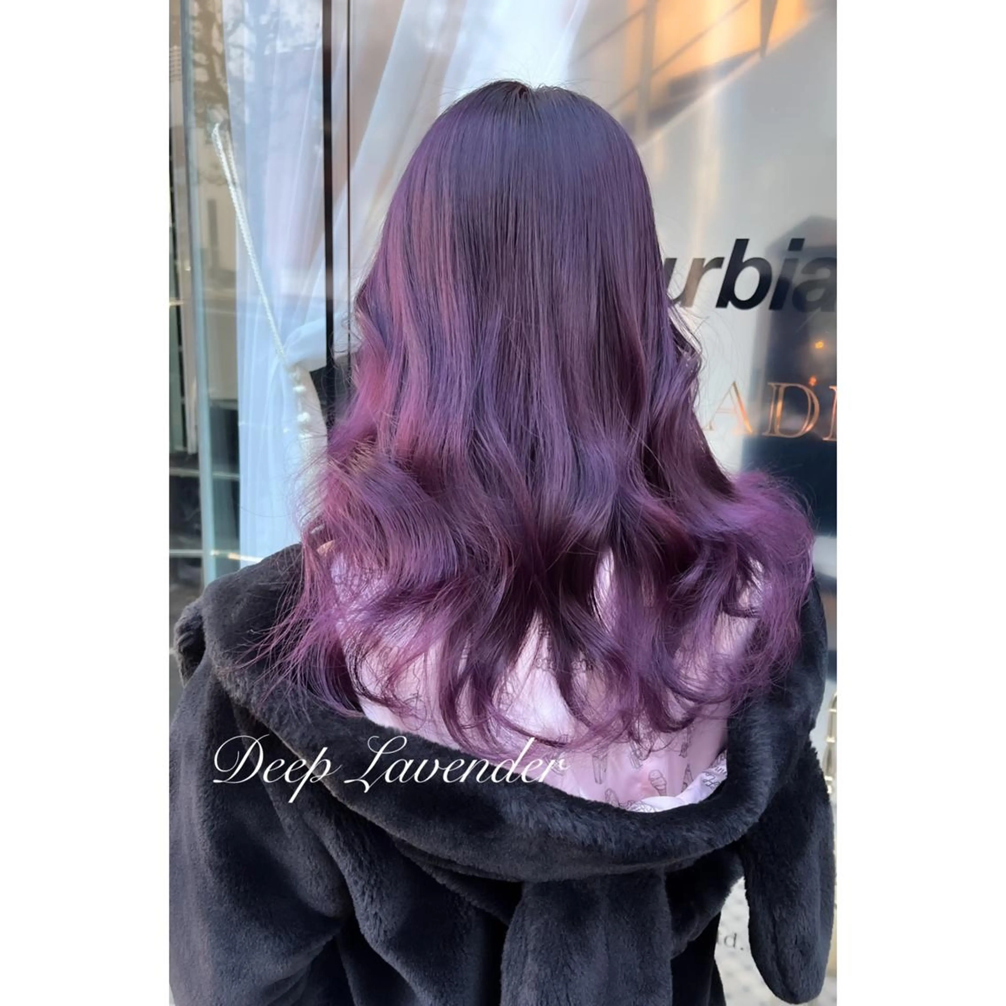 セミロング カラー ブリーチ ヘアカラー miyu /トレンド カラー×艶髪のヘアスタイル