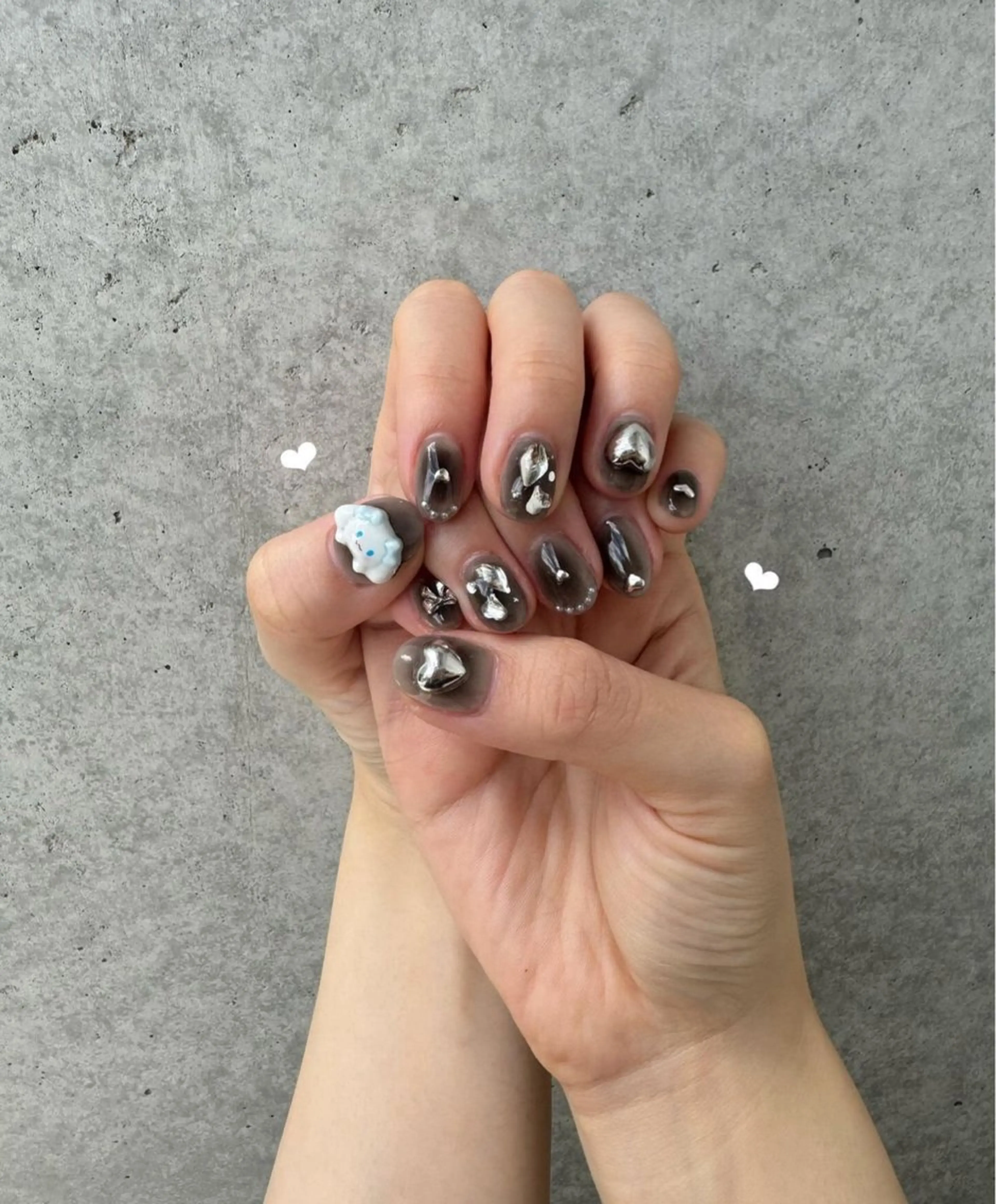 ネイル 持ち込み ニュアンスネイル ハンドネイル ハンドケア Charme. NOBUKOのネイルデザイン