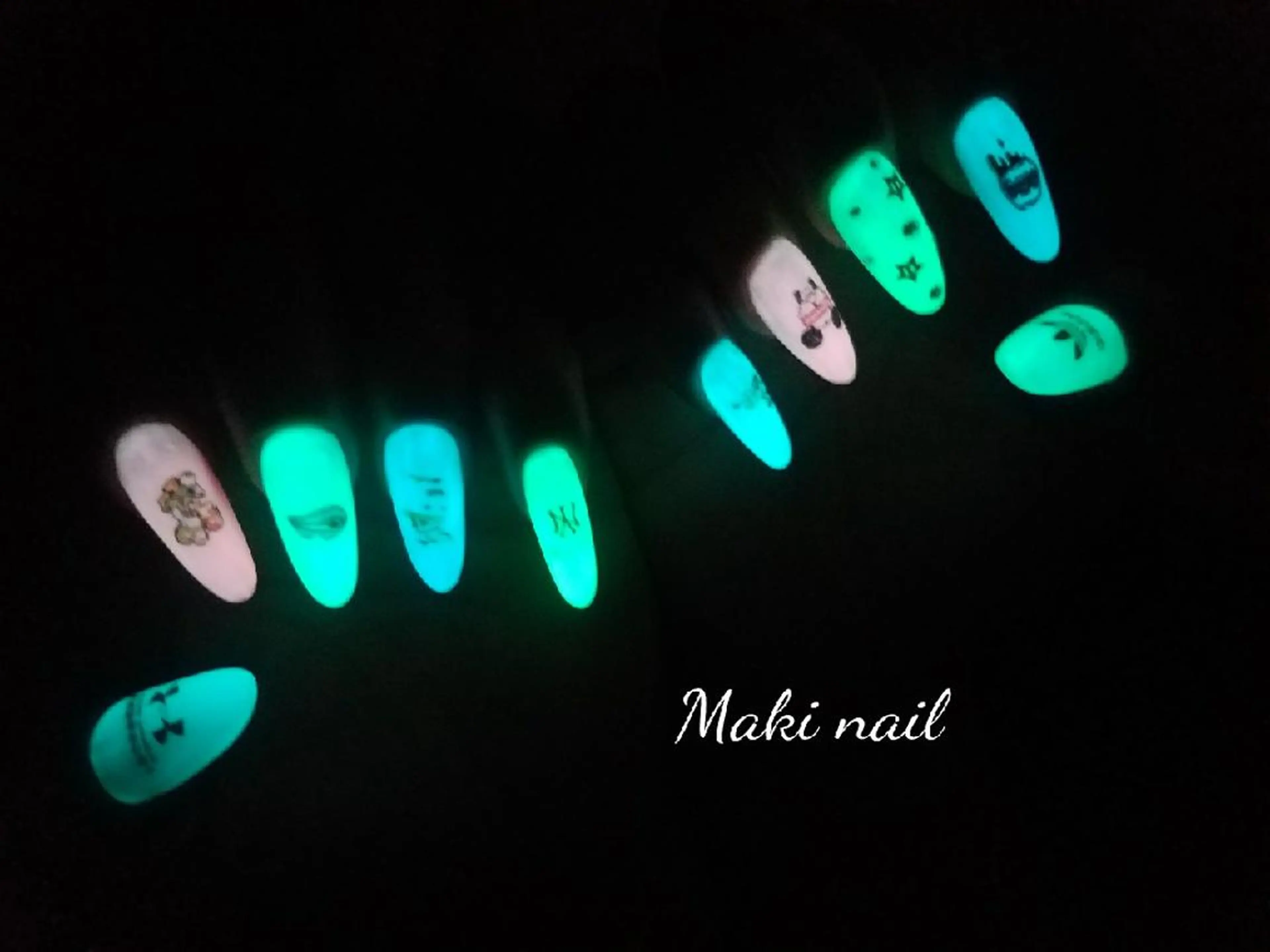 ネイル カラー スカルプネイル   MAKI NAILのネイルデザイン