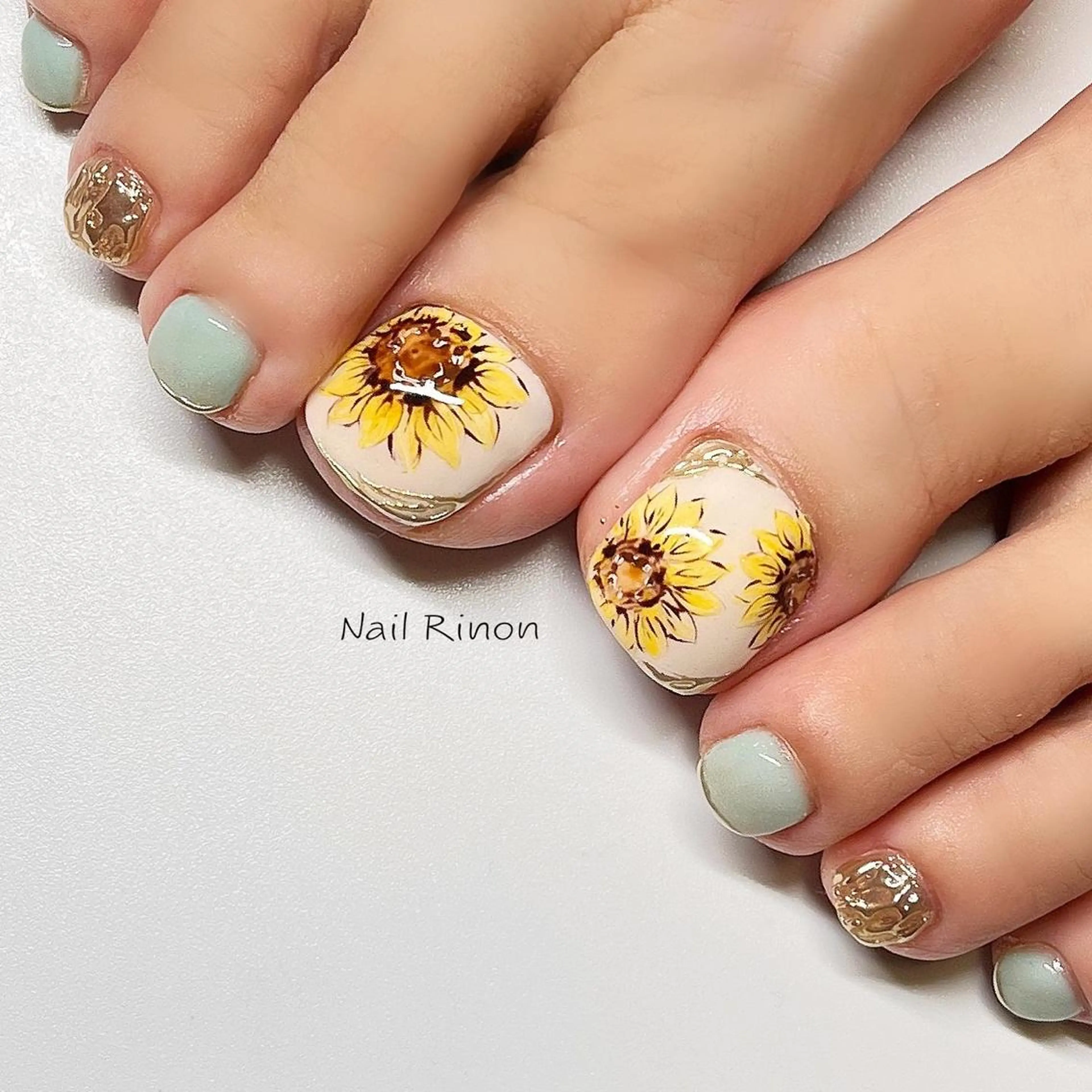 ネイル アートネイル フットネイル Nail Rinonのネイルデザイン