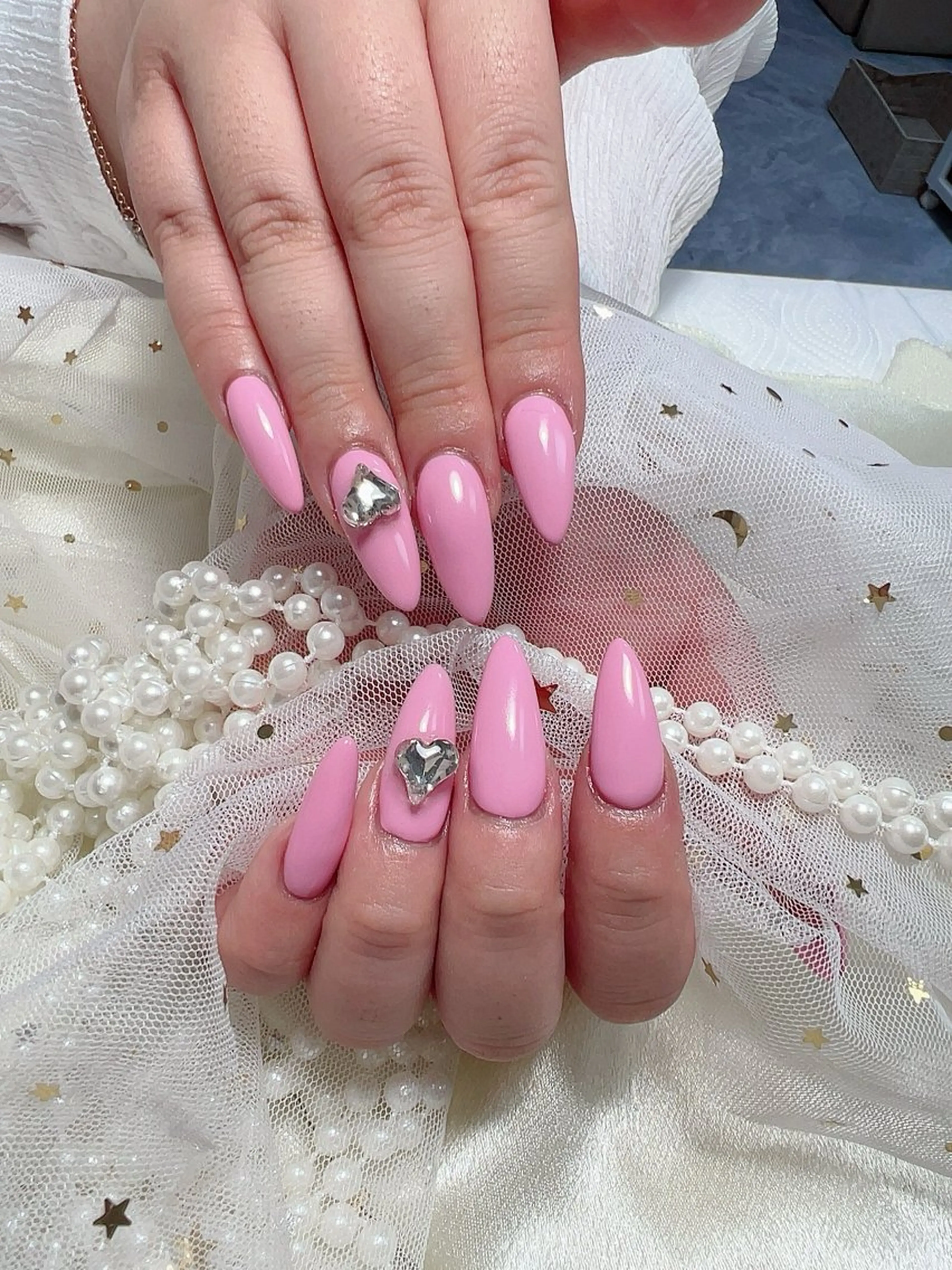 ネイル 持ち込み ワンカラーネイル ネイルチップ ハンドネイル Miu nailのネイルデザイン