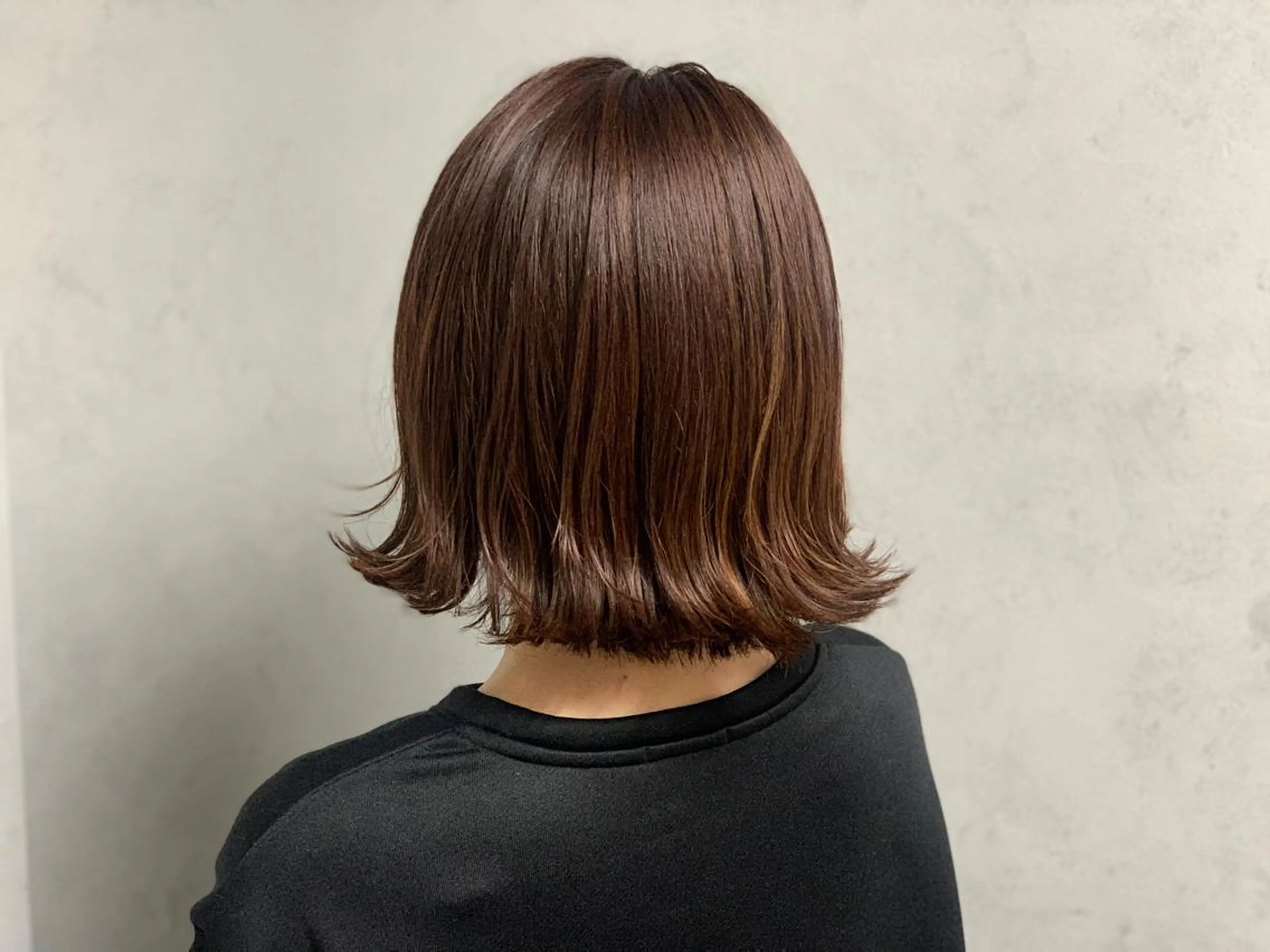 ミディアム カラー MIKOTO/マンツ ーマン/髪質改善🤎のヘアスタイル