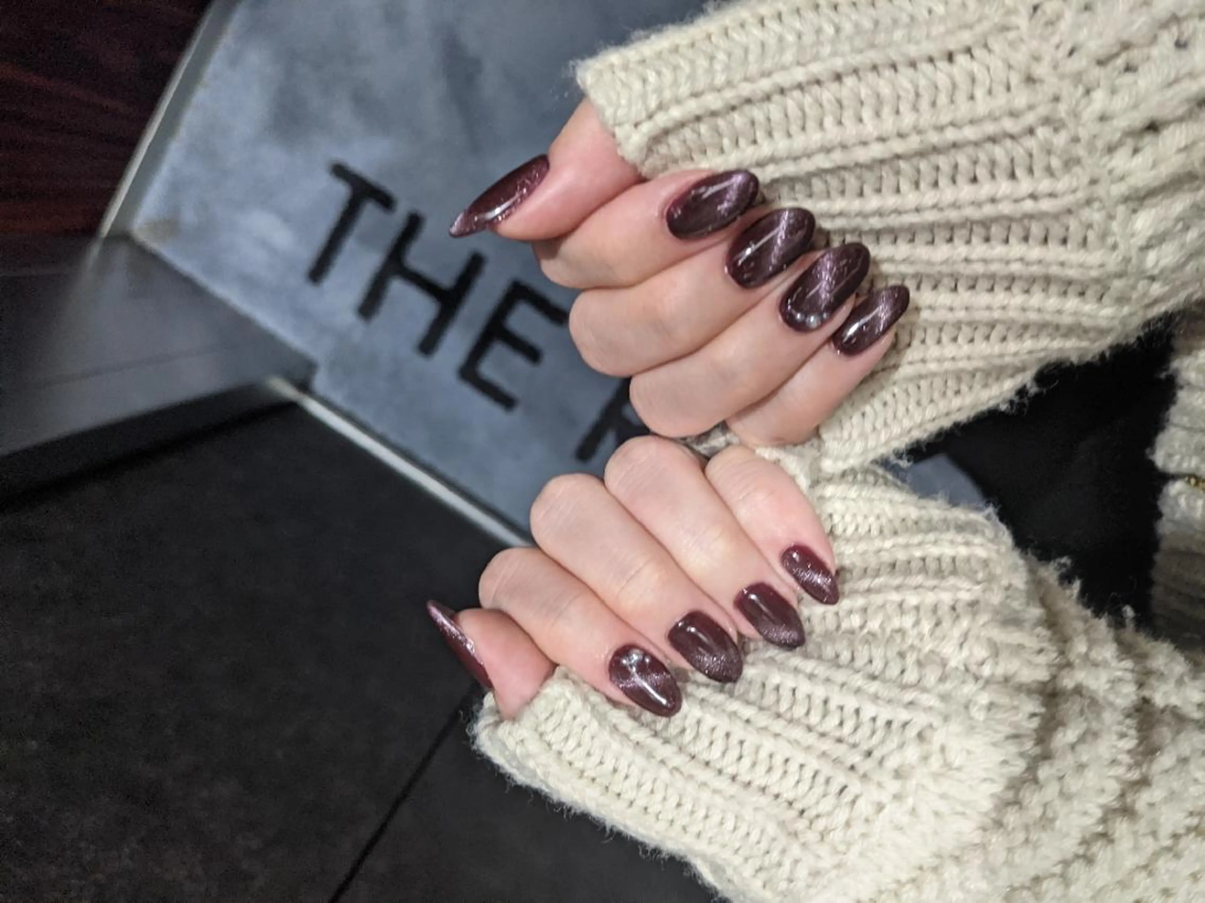 ネイル マグネットネイル ハンドネイル Nail SIRANGANAのネイルデザイン