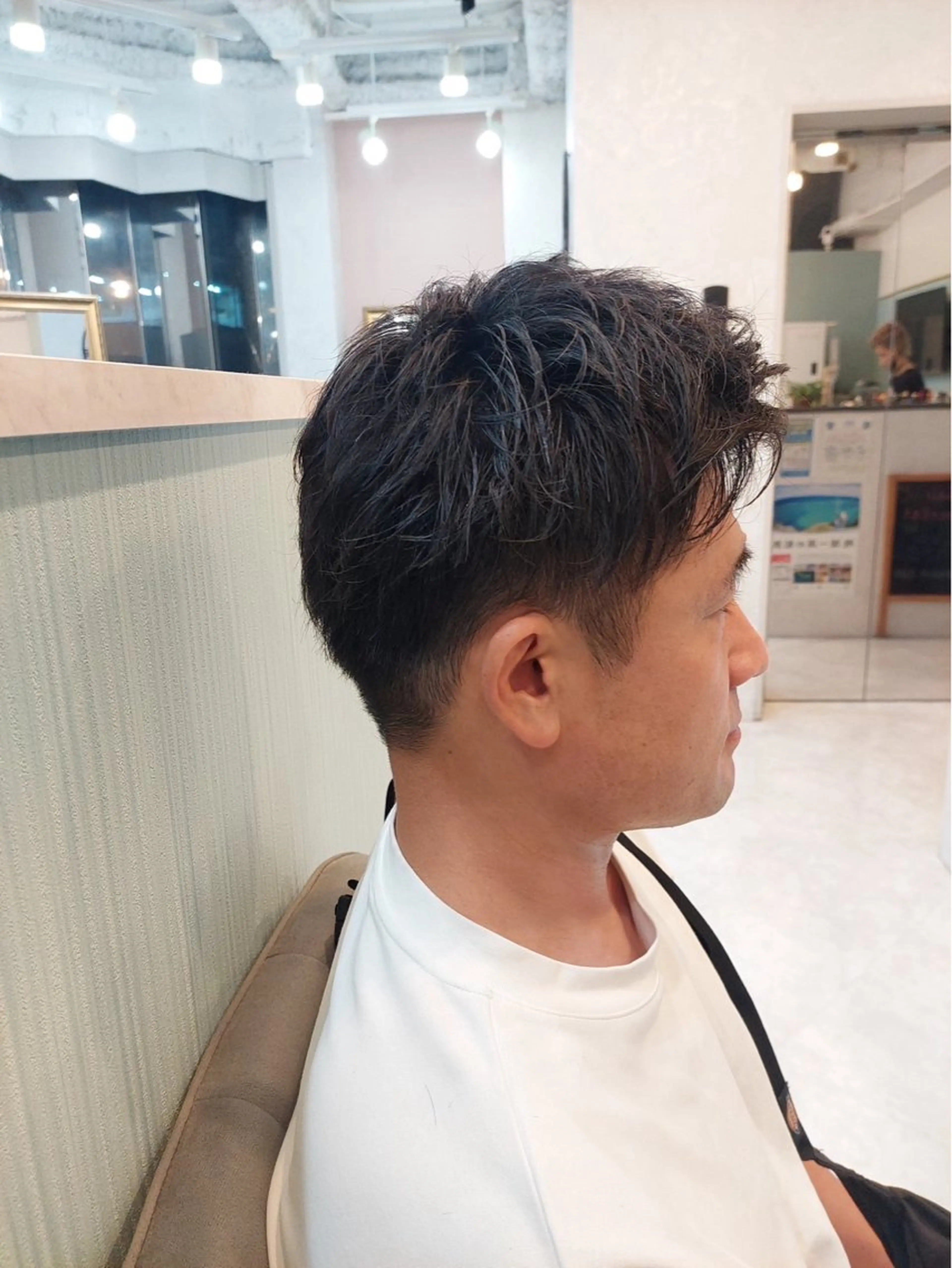 ショート メンズ Agu hair 浅原 心のヘアスタイル